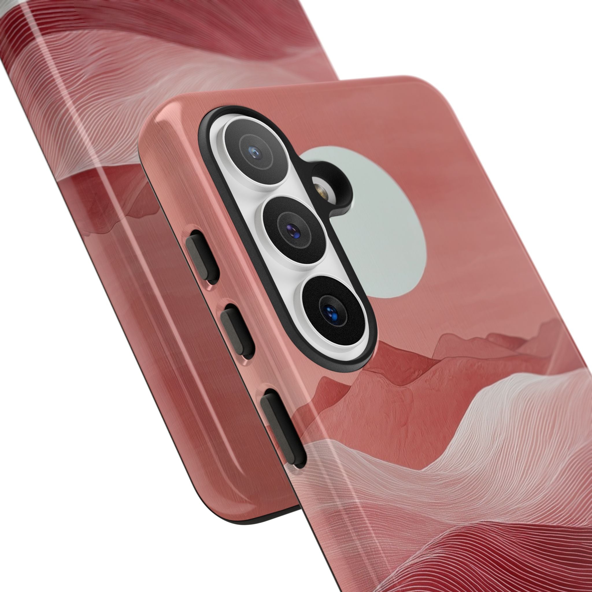 Crimson Dune Horizon · Tough Handyhülle für Samsung