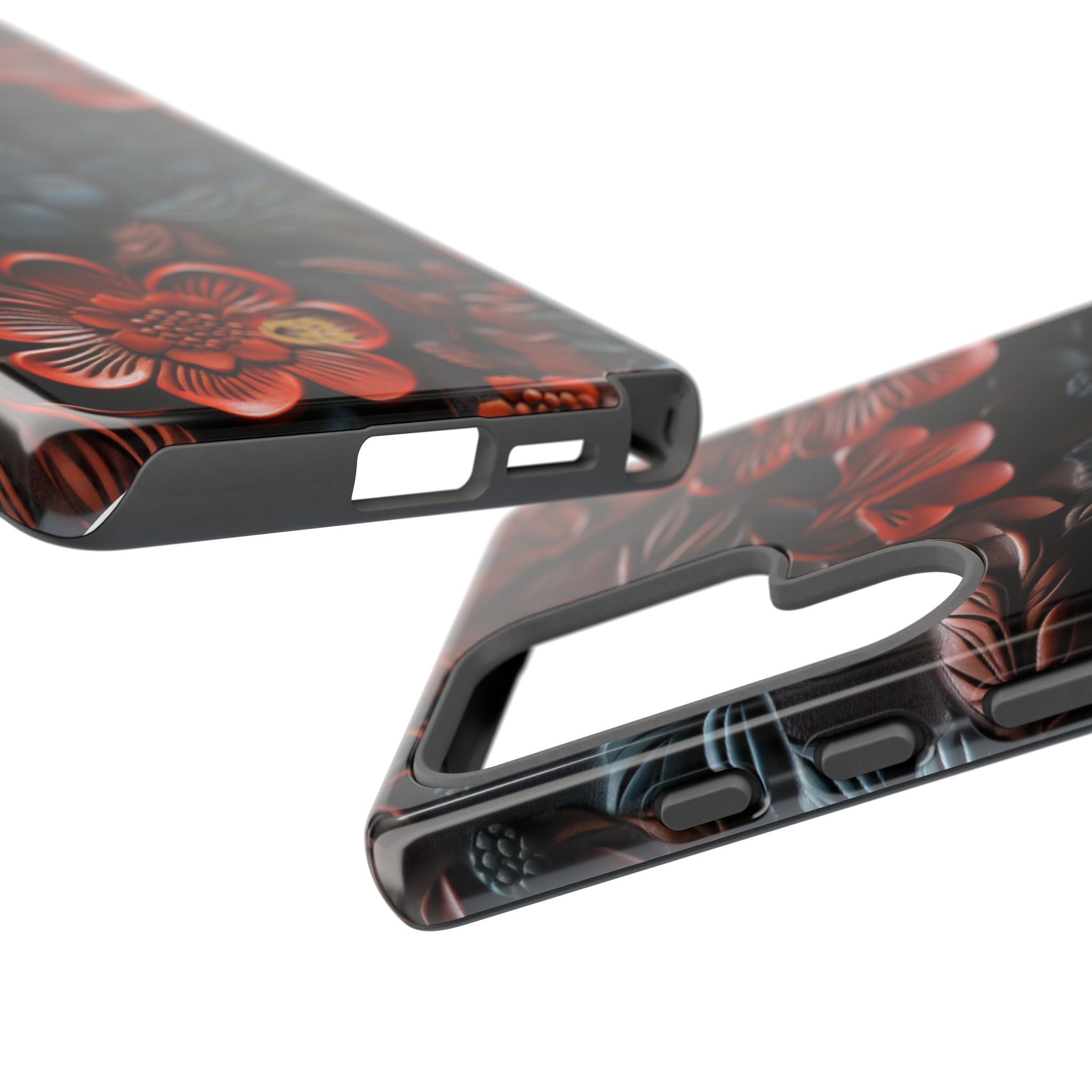 Carved Earth Bloom · Tough etui na telefon dla Samsung