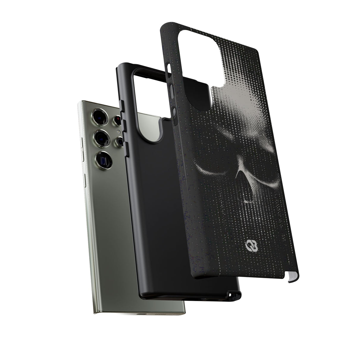 Raster Phantom · Tough Phone Case for Samsung · Black