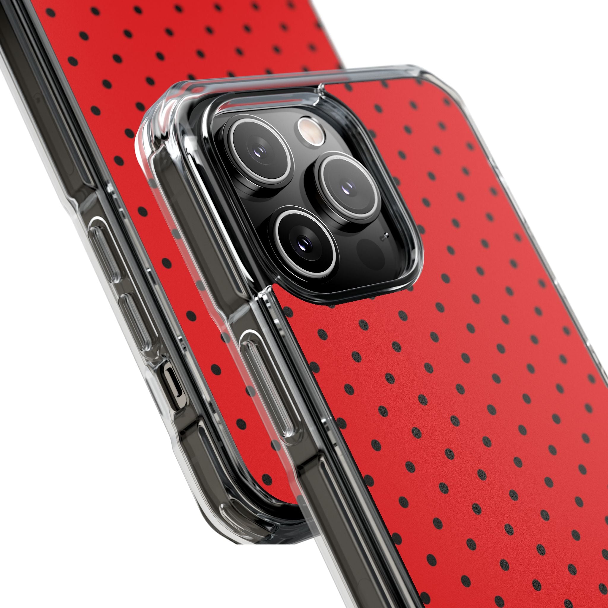 Crimson Punktmatrix iPhone 14 Pro Max Case - Impact