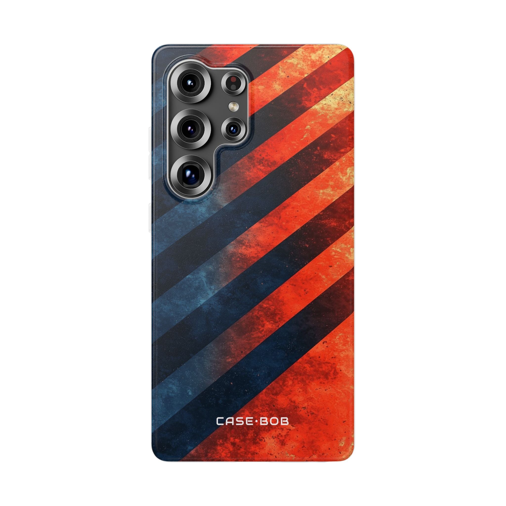 Diagonale Streifen Blaze Samsung S25 Ultra Case - Soft