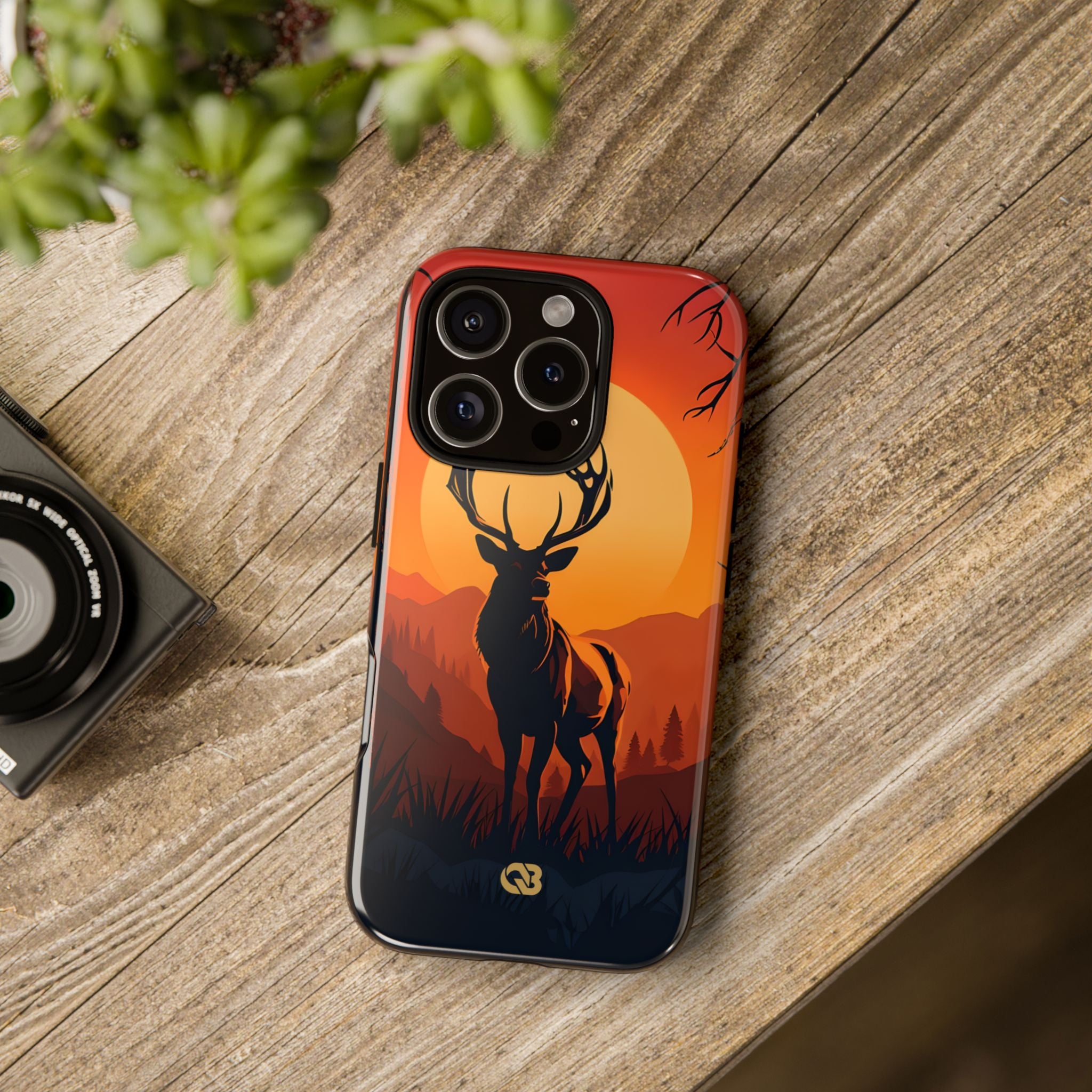 Amber Ridge Stag · Tough Custodia per iPhone