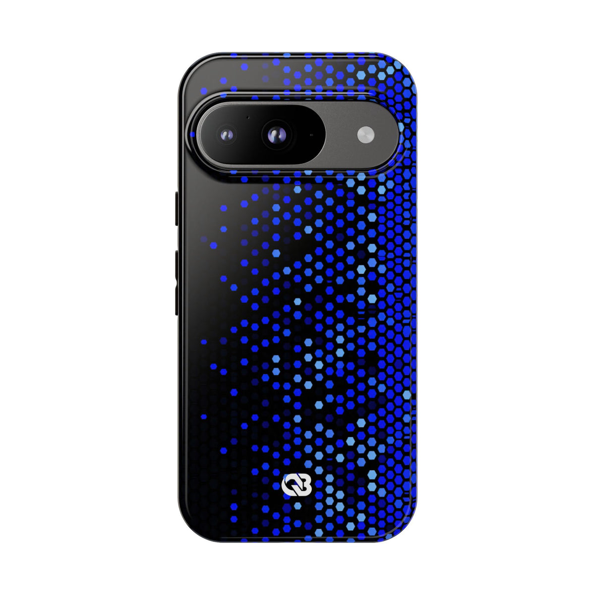 Cobalt Hex Dispersion · Tough Phone Case for Pixel · Blue