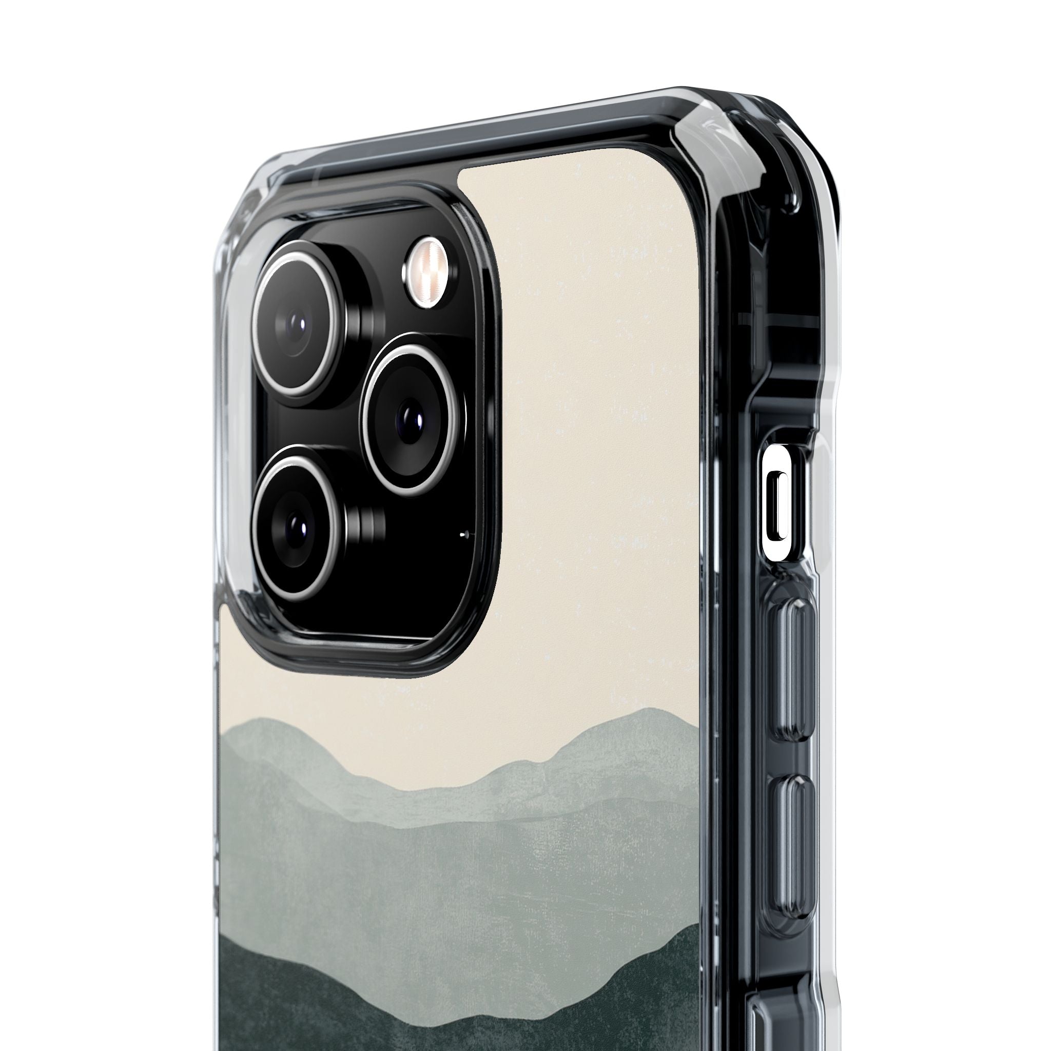 Green Impact MagSafe Phone Case for iPhone - Misty Sage Valley