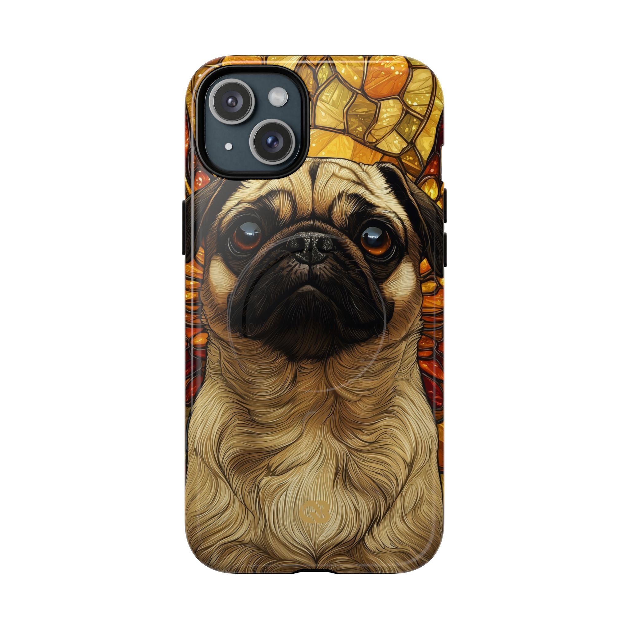 Amber Pug Divinità · Tough+ Custodia per iPhone · Magsafe