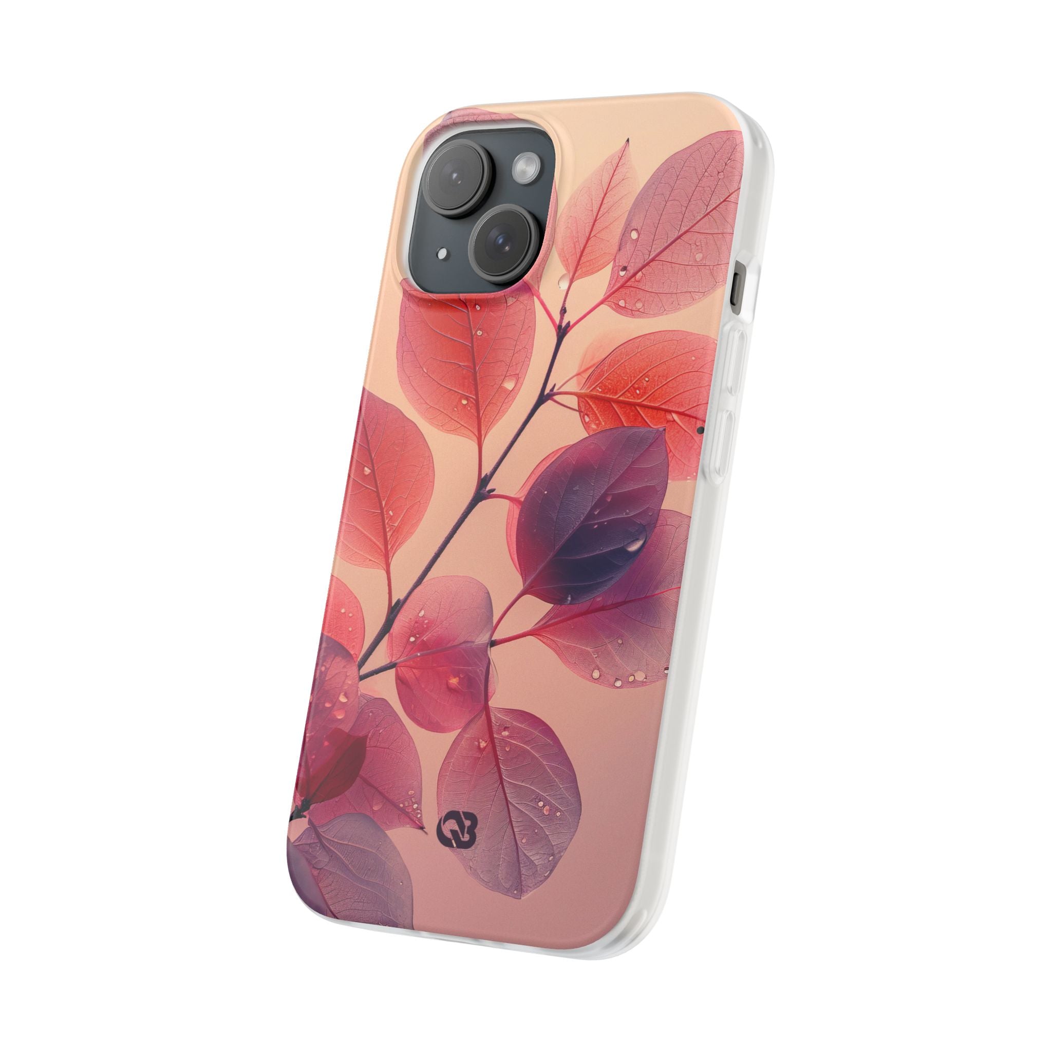 Dewy Magenta Foliage · Soft Coque de téléphone pour iPhone