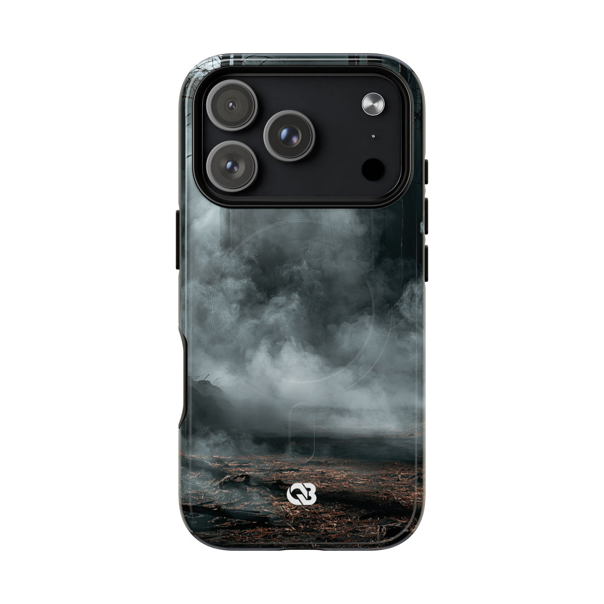 Shadowed Pine Mist · Tough 2.0 Magnetic Phone Case for iPhone · Black