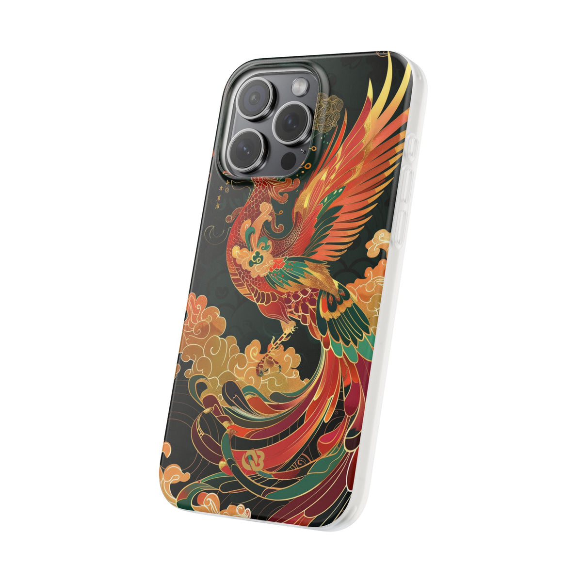 Imperial Phoenix Ascent · Lite Phone Case for iPhone · Red