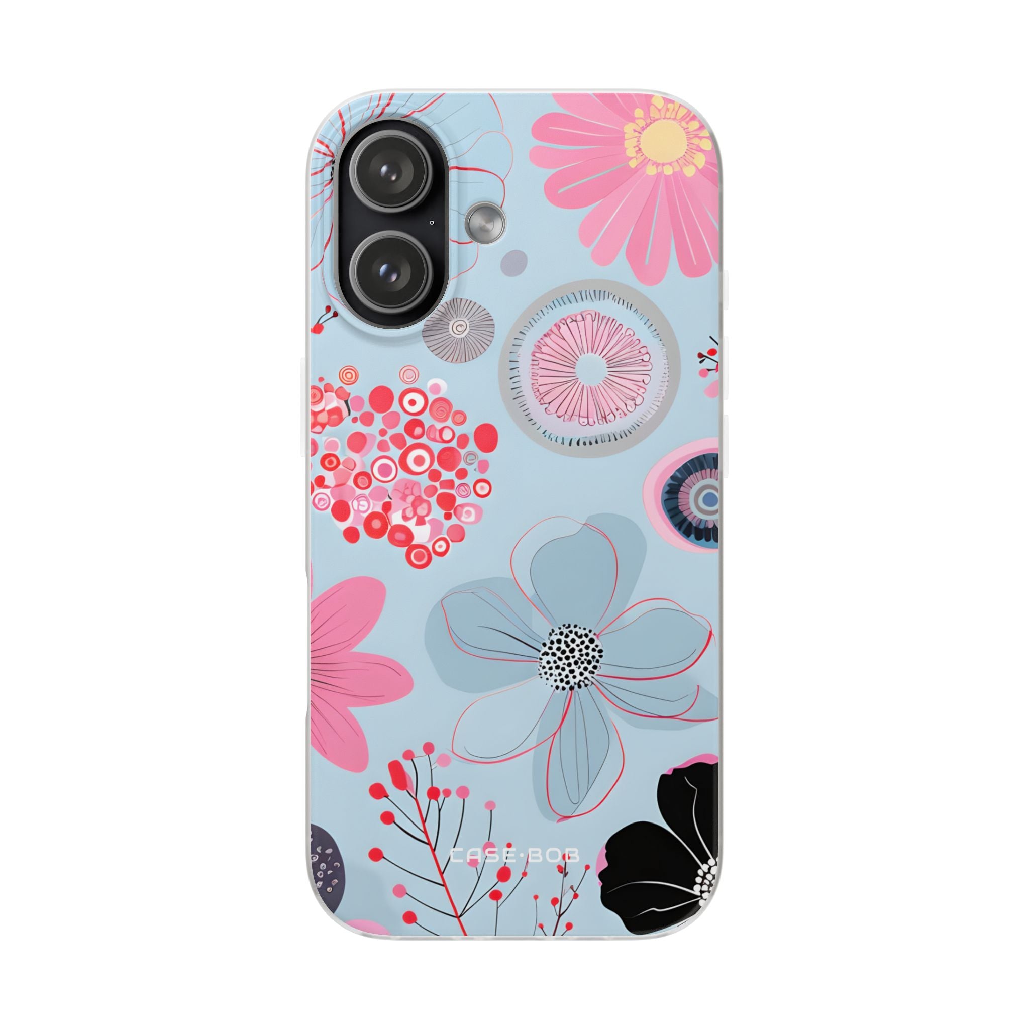 Bloom Whirl iPhone 17 Case - Soft - CASE•BOB