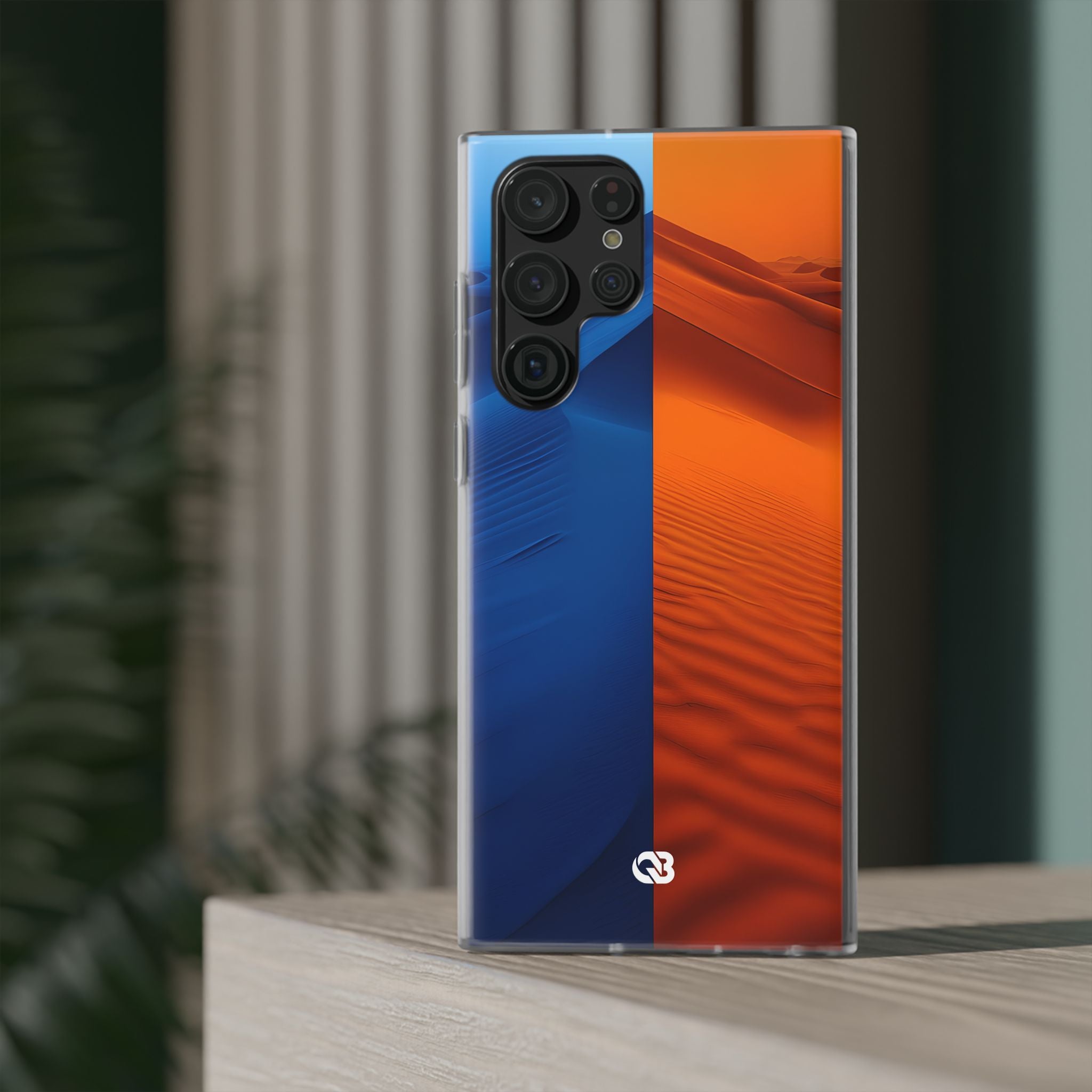 Split Dune Horizon · Soft Phone Case for Samsung