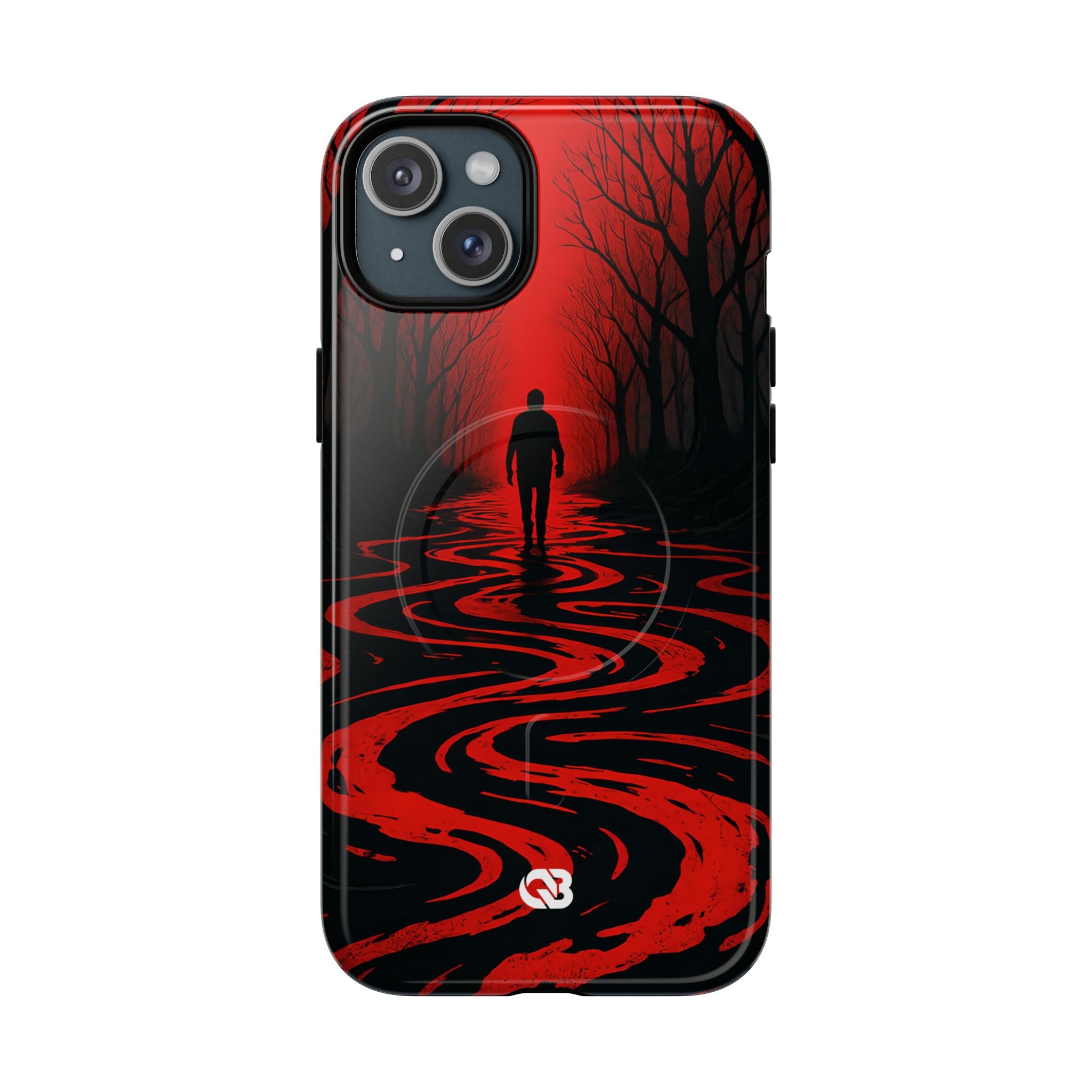 Crimson Shadow Path · Tough+ Phone Case for iPhone · Magsafe