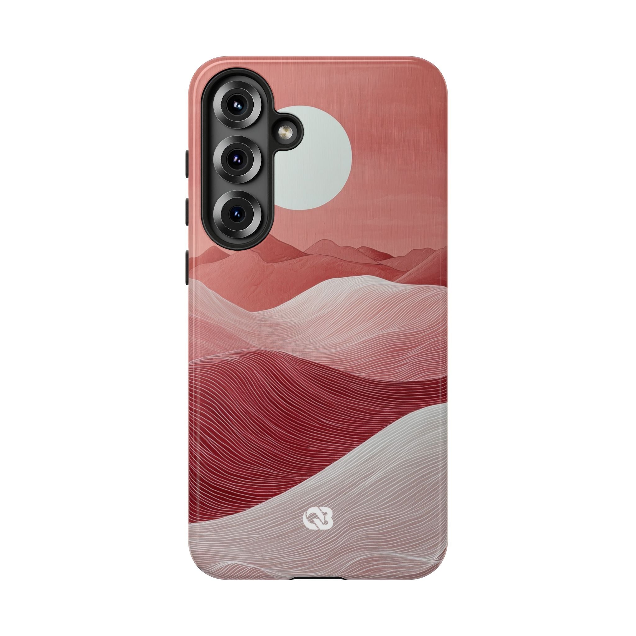 Crimson Dune Horizon · Tough Handyhülle für Samsung