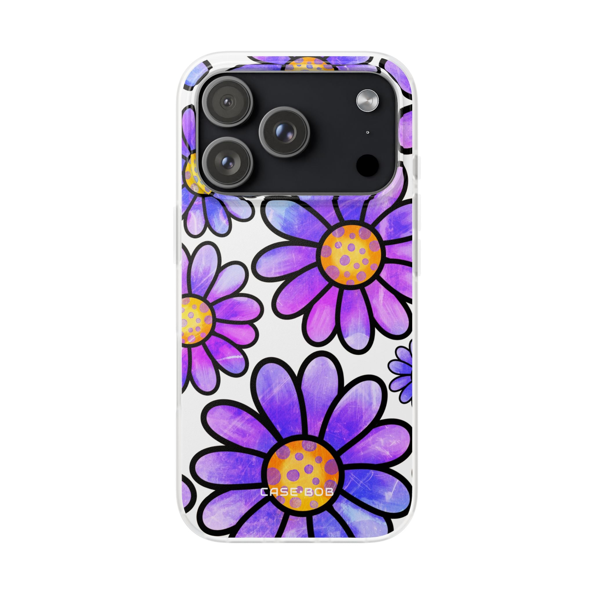 Polka Dot Blooms iPhone 17 Pro Case - Soft - CASE•BOB
