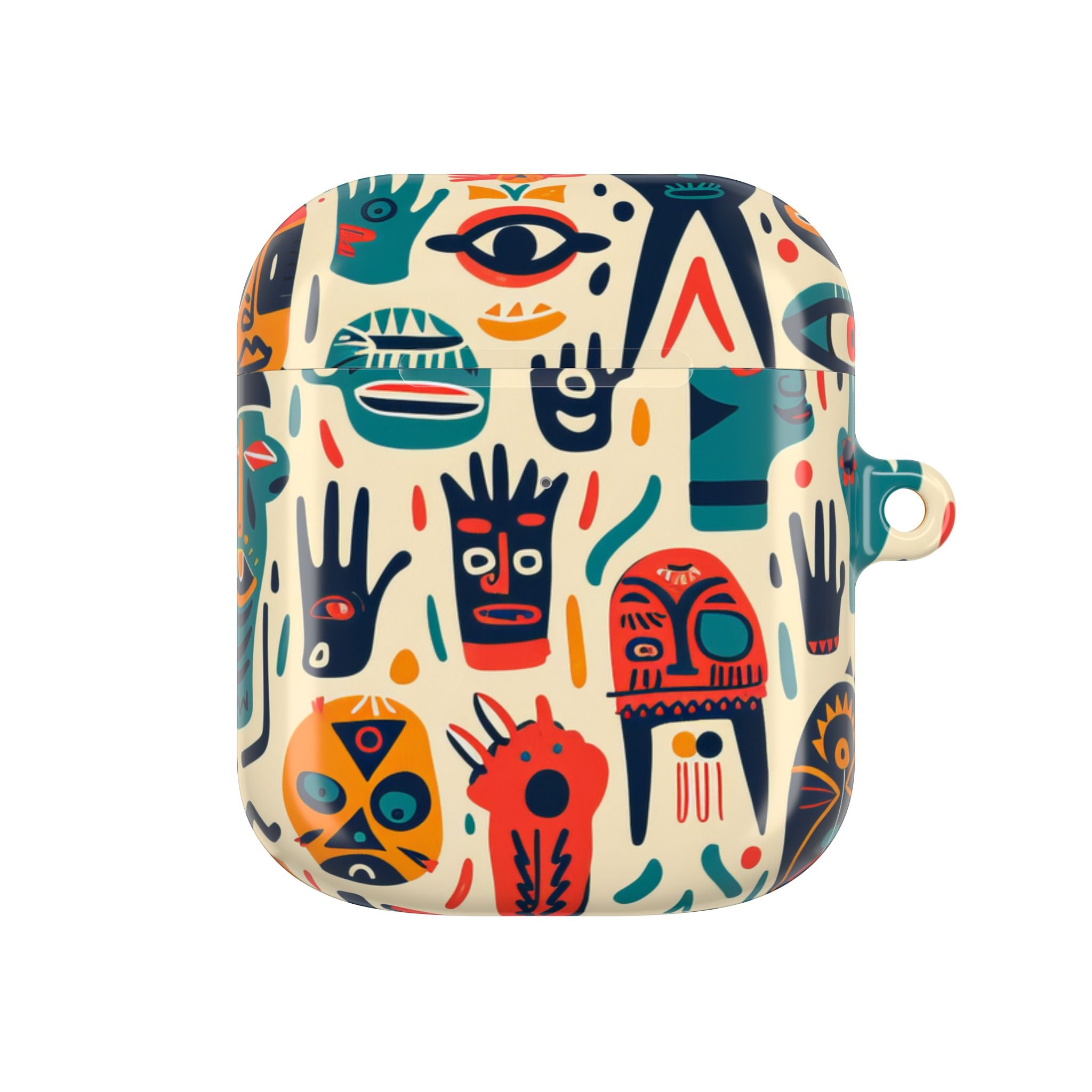 Tribal Faces - AirPods Case