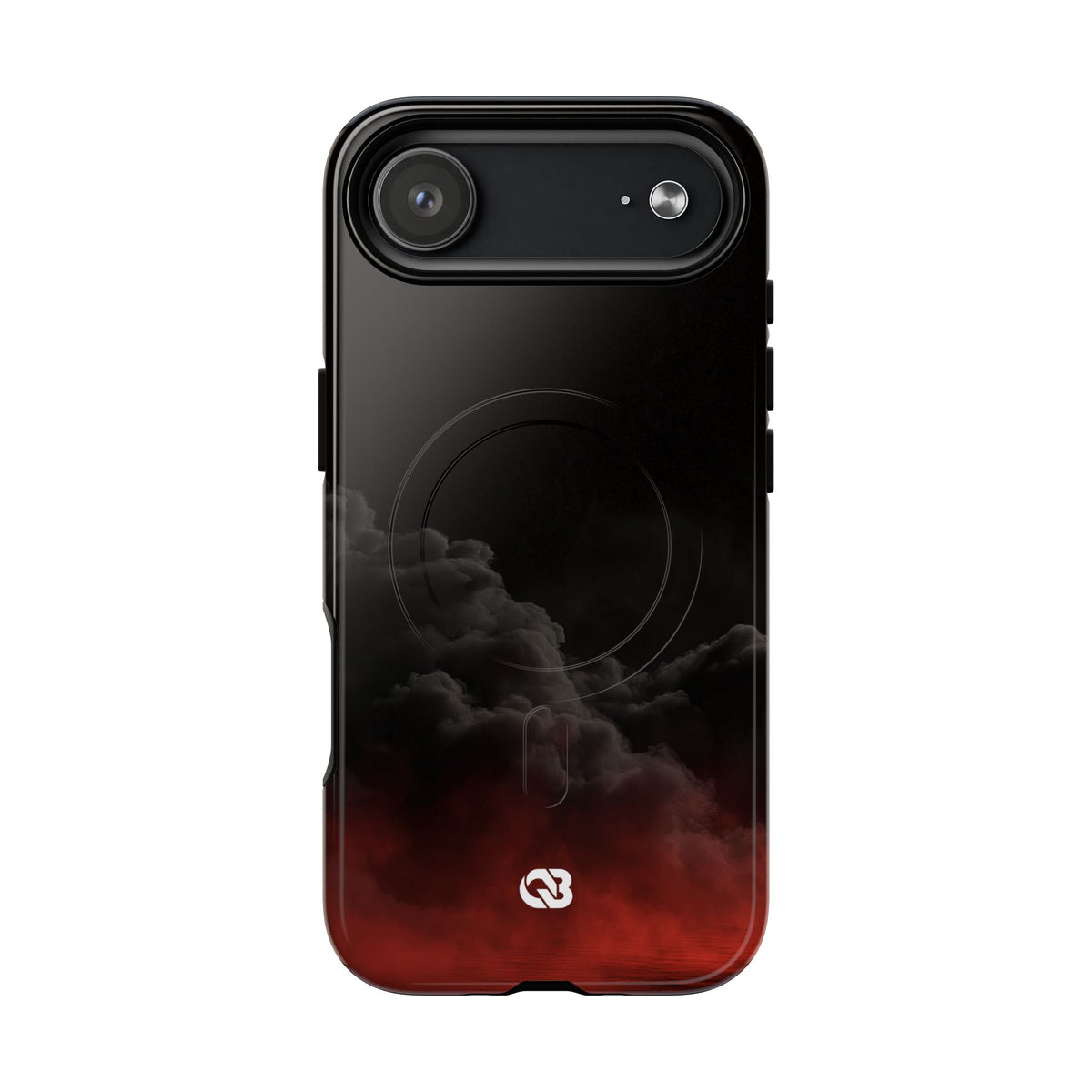 Crimson Fog Void · Tough 2.0 Magnetic Phone Case for iPhone · Black