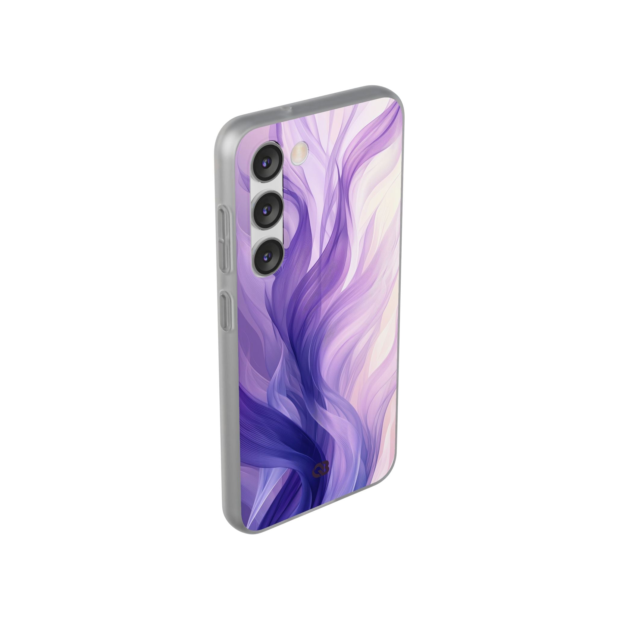 Amethyst Silk Waves · Soft Phone Case for Samsung