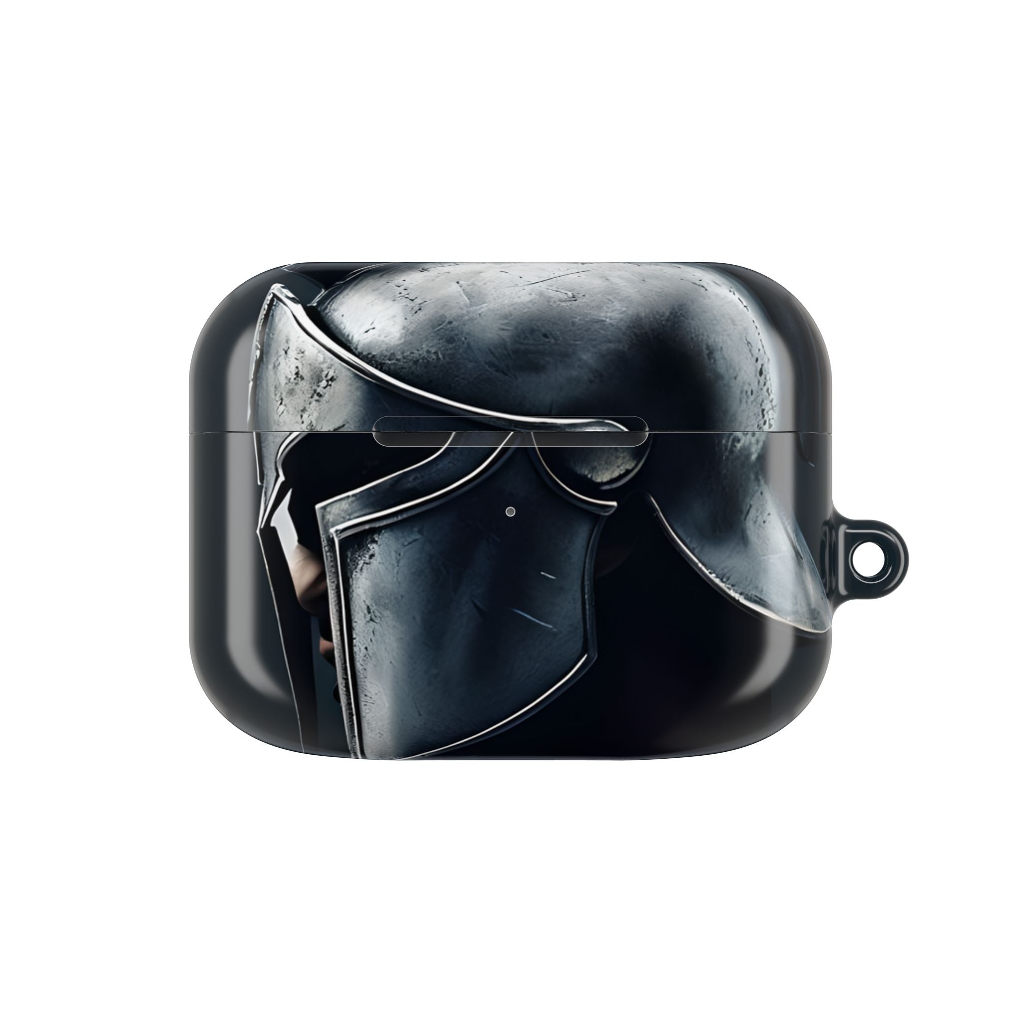 Silver Spartan - AirPods Case