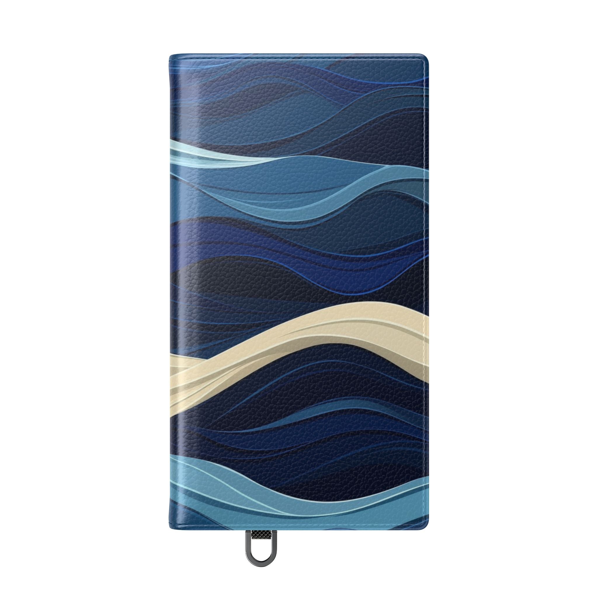 Blue Wave Flow - Samsung S24 Ultra Case - Wallet