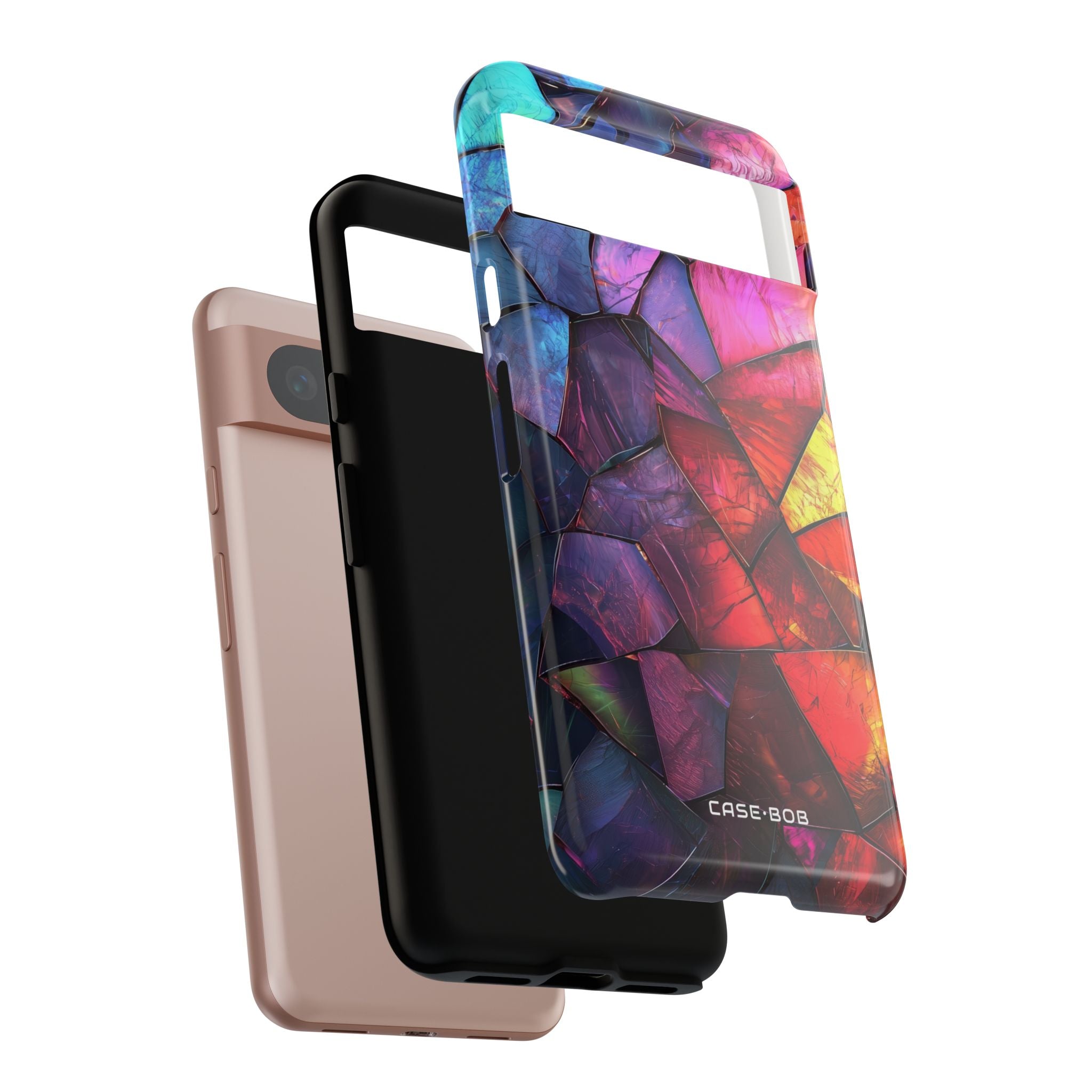 Zerbrochener Prisma Google Pixel 8 Case - Tough