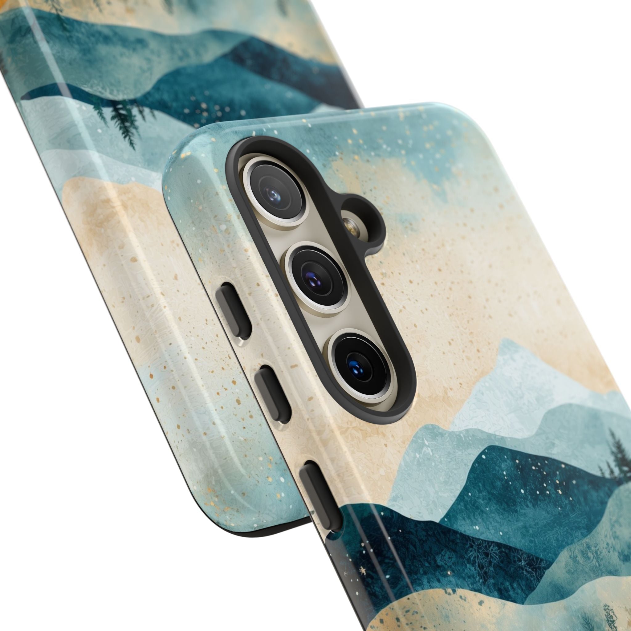 Moonlit Mountains Samsung S24 Case - Tough