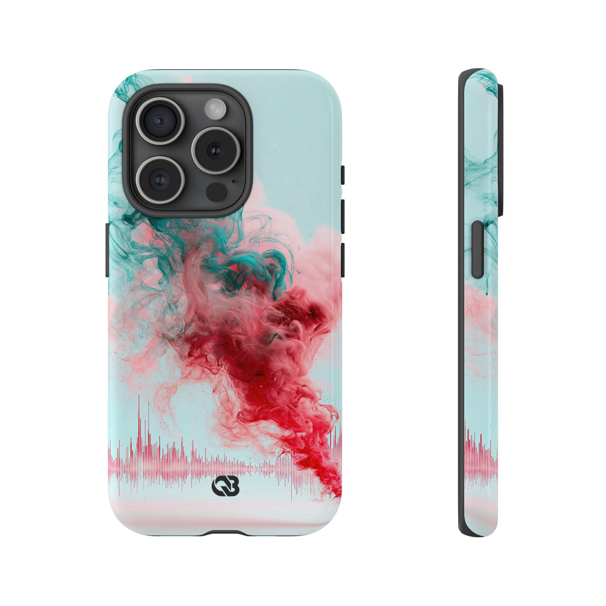 Sonic Bloom · Tough Phone Case for iPhone · Red