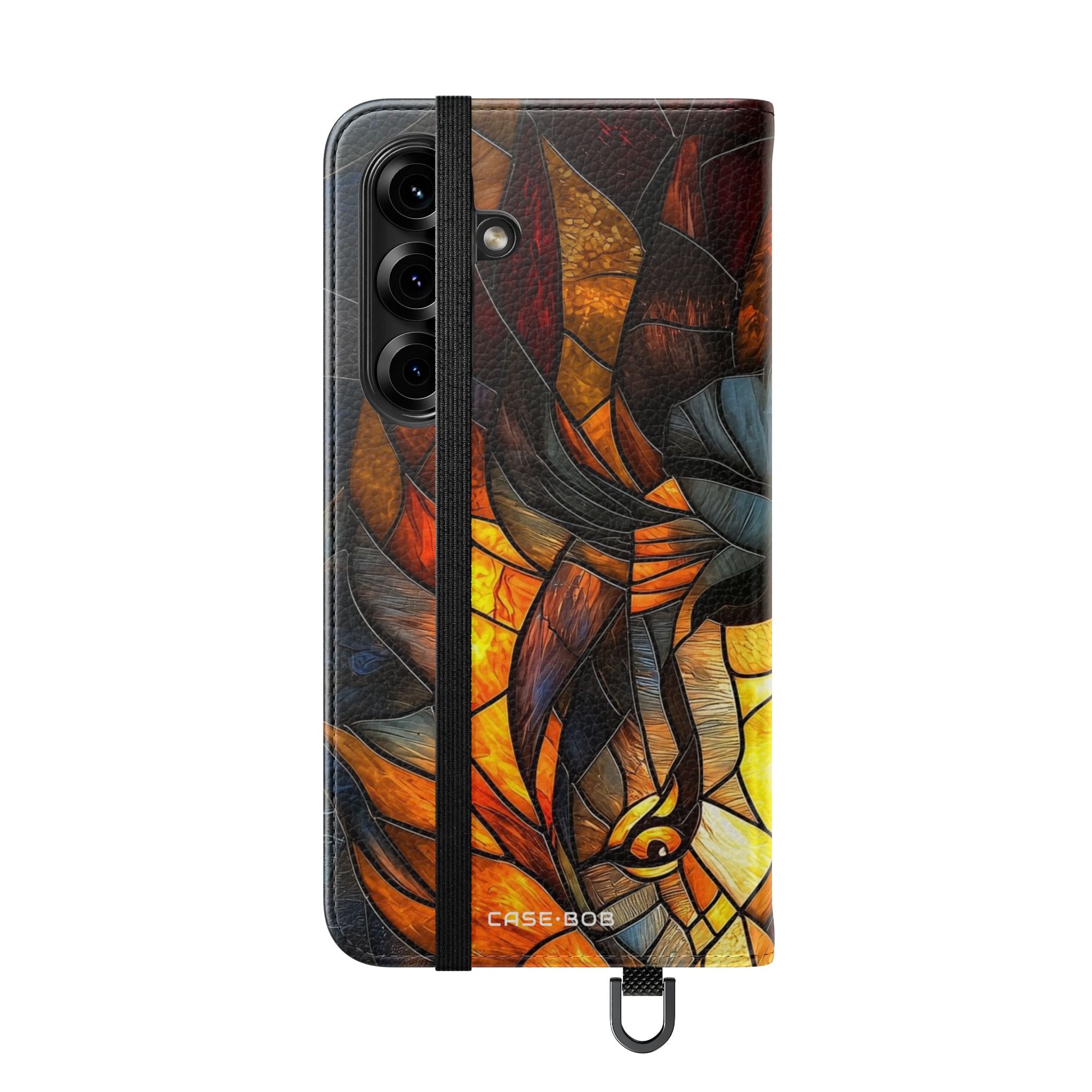 Flame Lion - Samsung S25 Case - Wallet