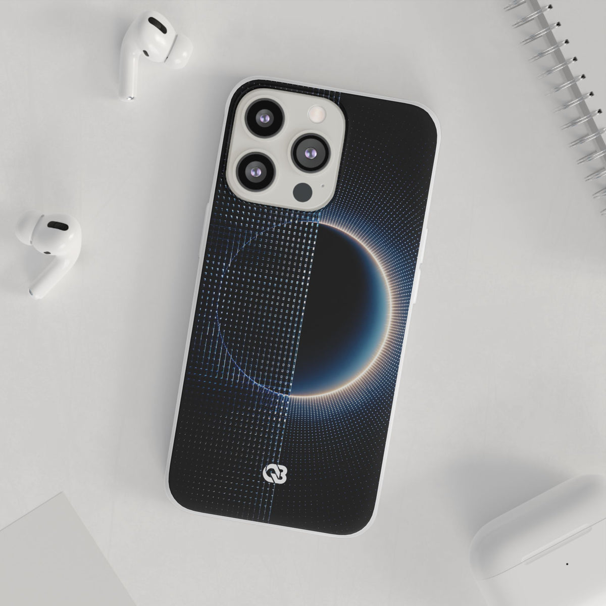 Luminous Meridian · Lite Phone Case for iPhone · Black