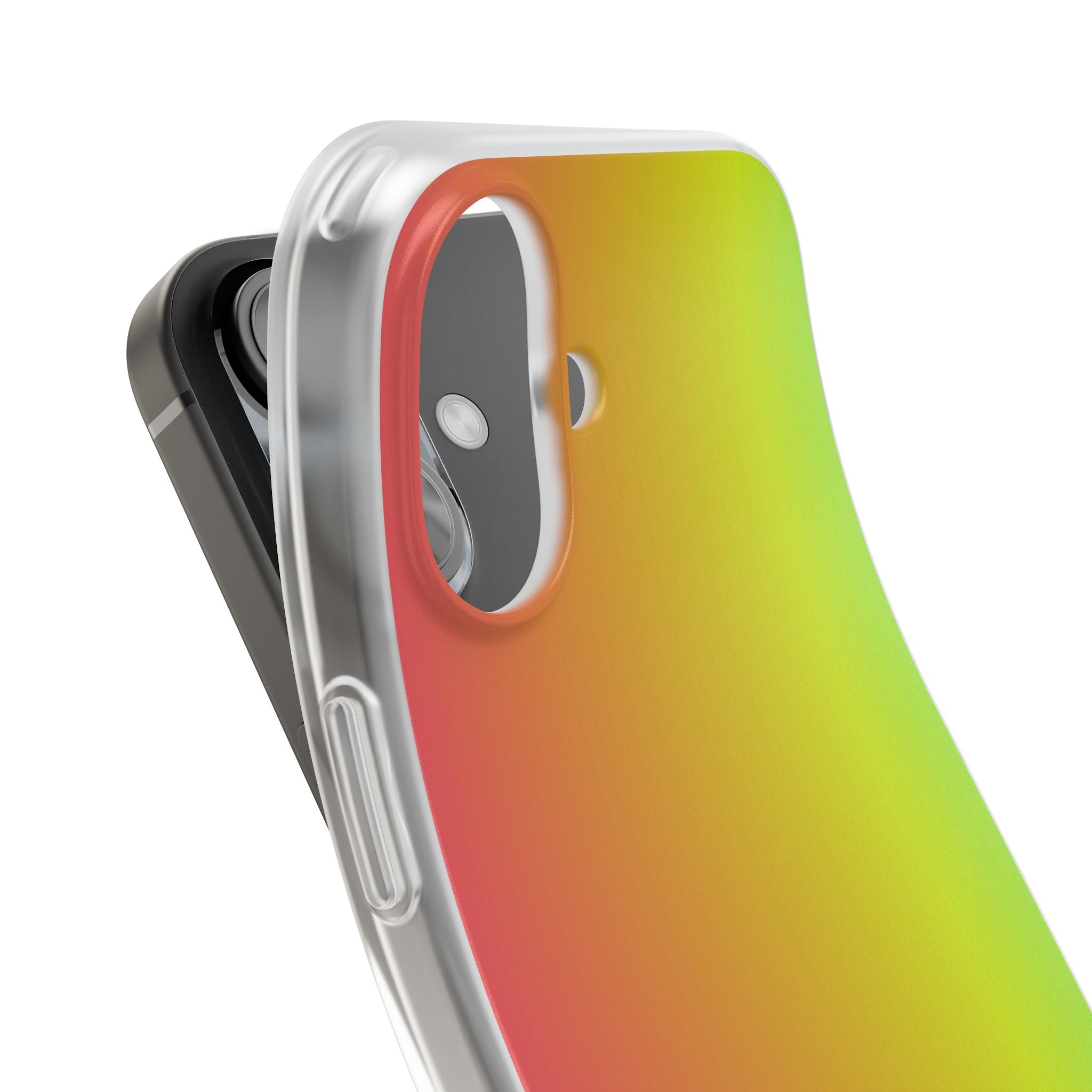 Sunset Acid Glow · Soft Phone Case for iPhone