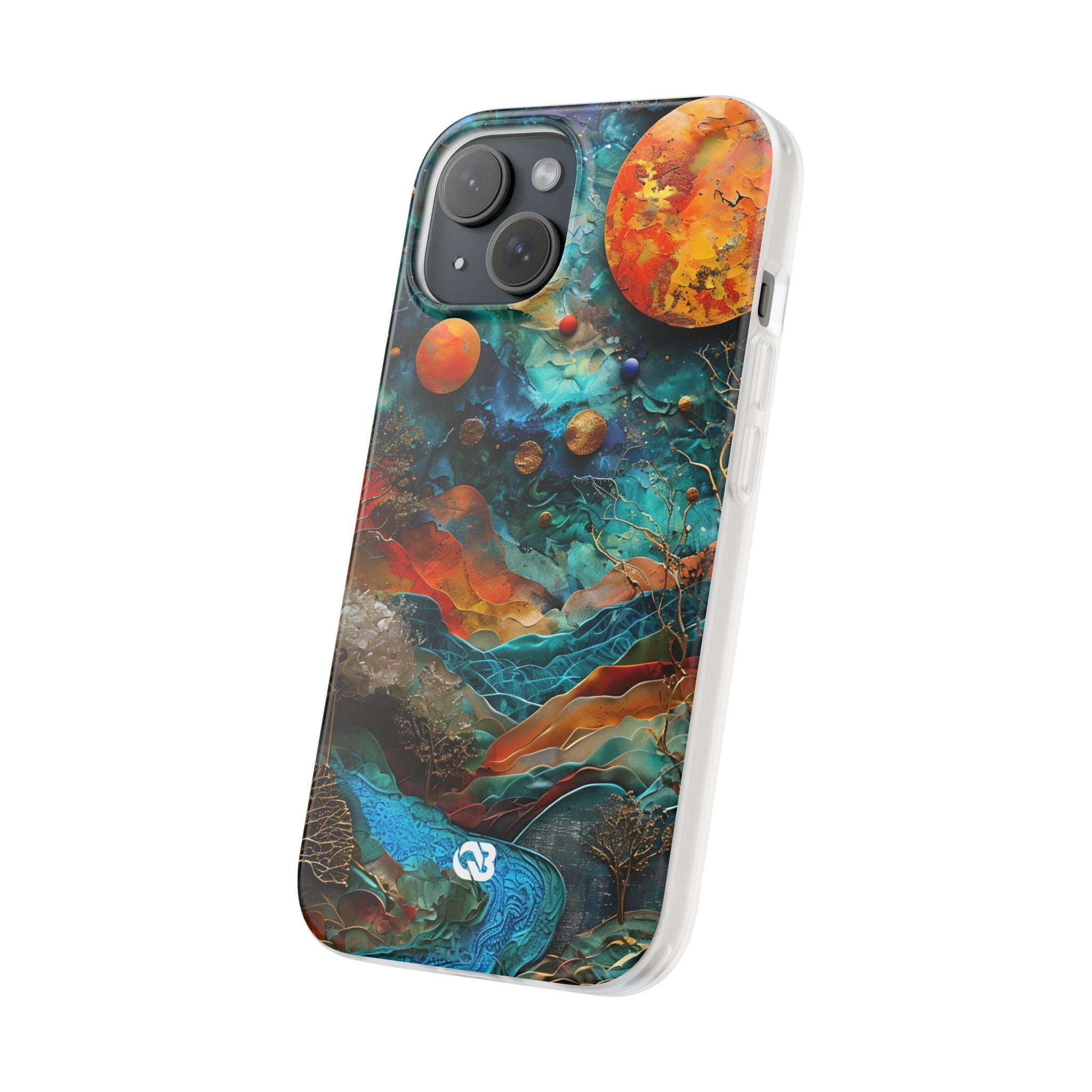 Copper Horizon Drift · Soft Mobilskal för iPhone