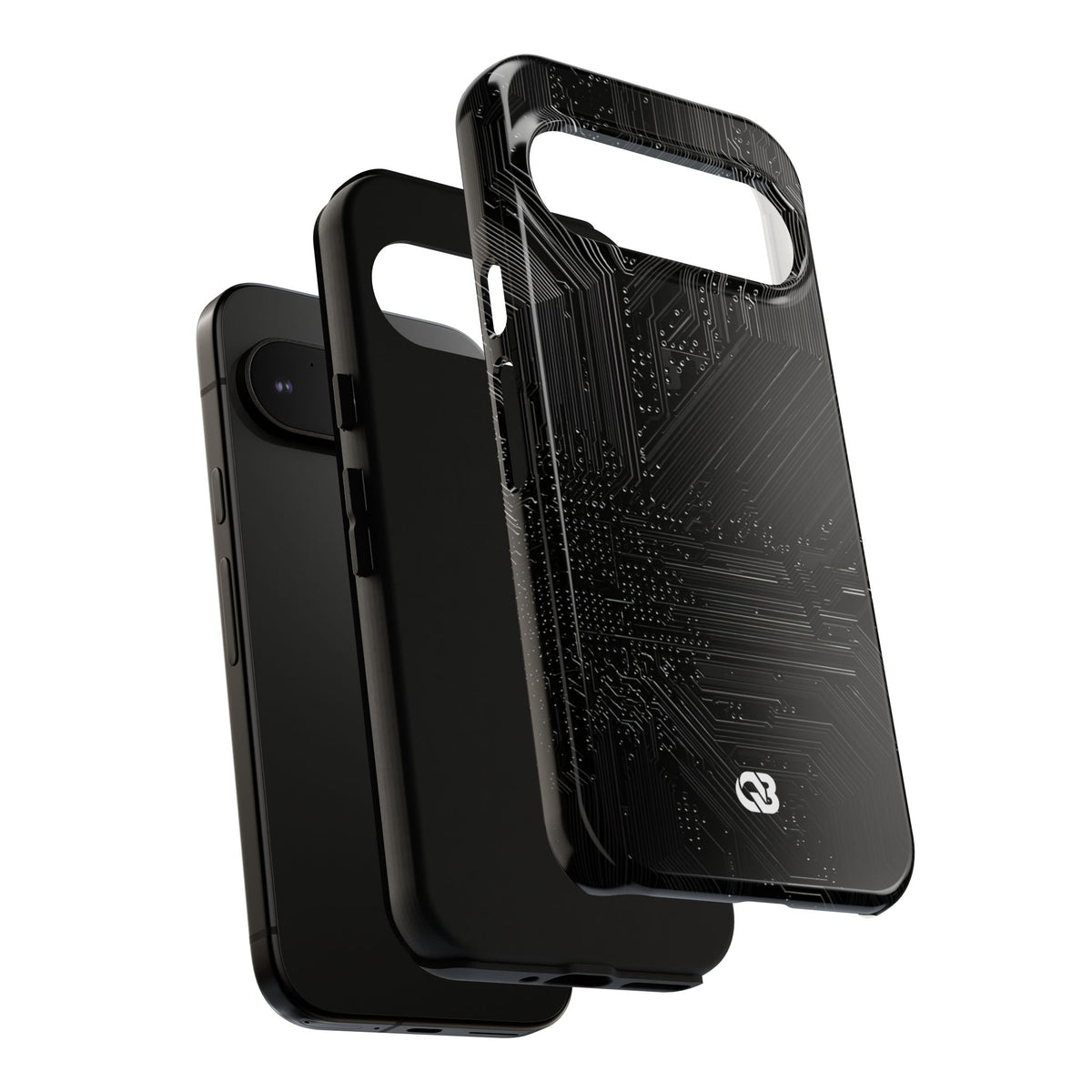 Obsidian Circuitry · Tough Phone Case for Pixel · Black