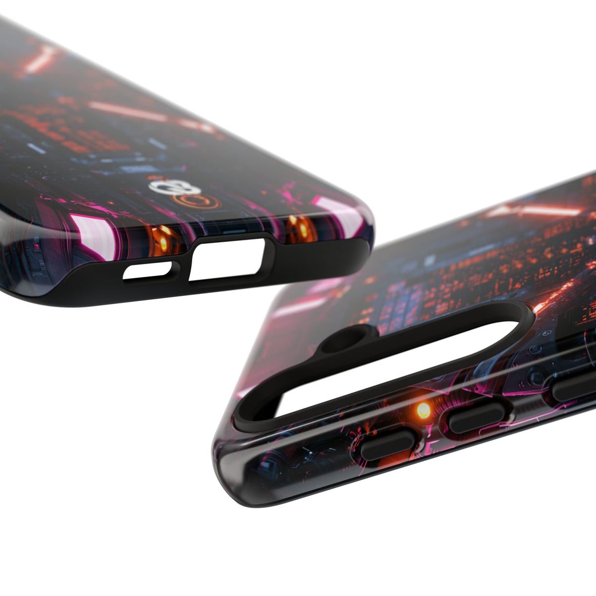Cybernetic Reactor Core · Tough Phone Case for Samsung · Black