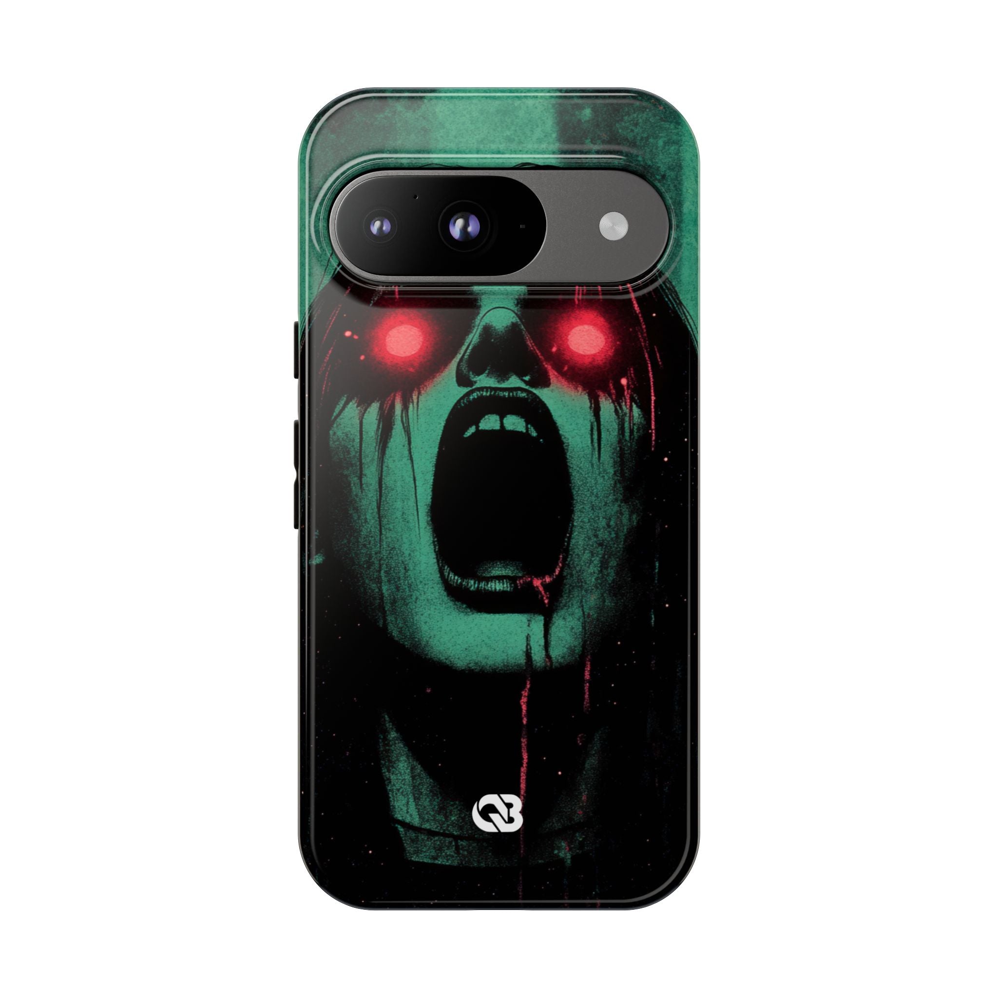 Crimson Emerald Scream · Tough Phone Case for Google Pixel