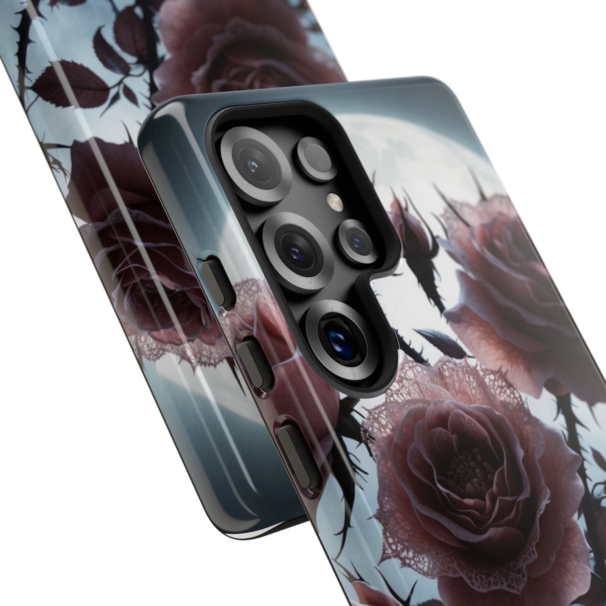 Lunar Lace Petals · Tough Handyhülle für Samsung