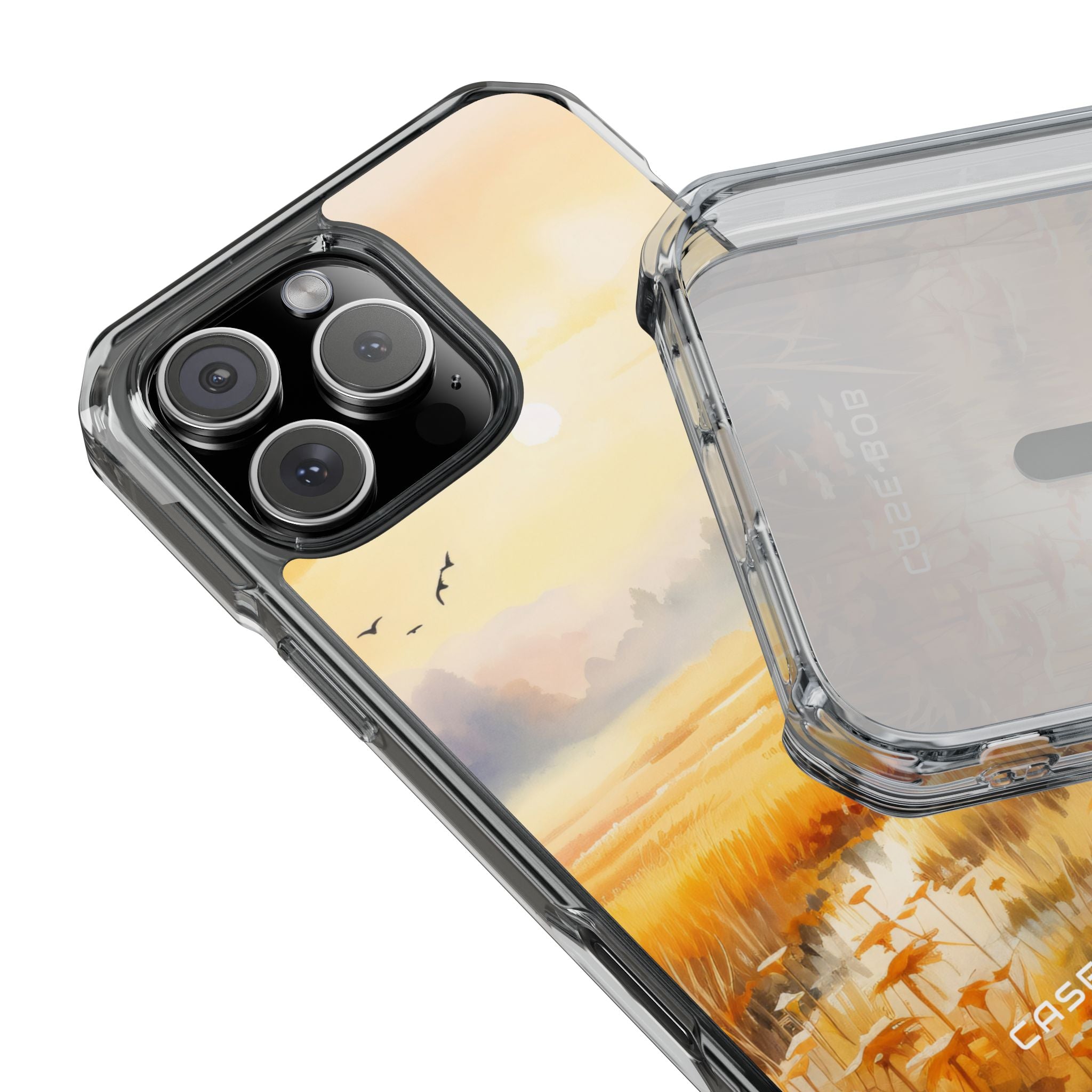 Glødende Solopgang iPhone 16 Pro Max Cover - Impact