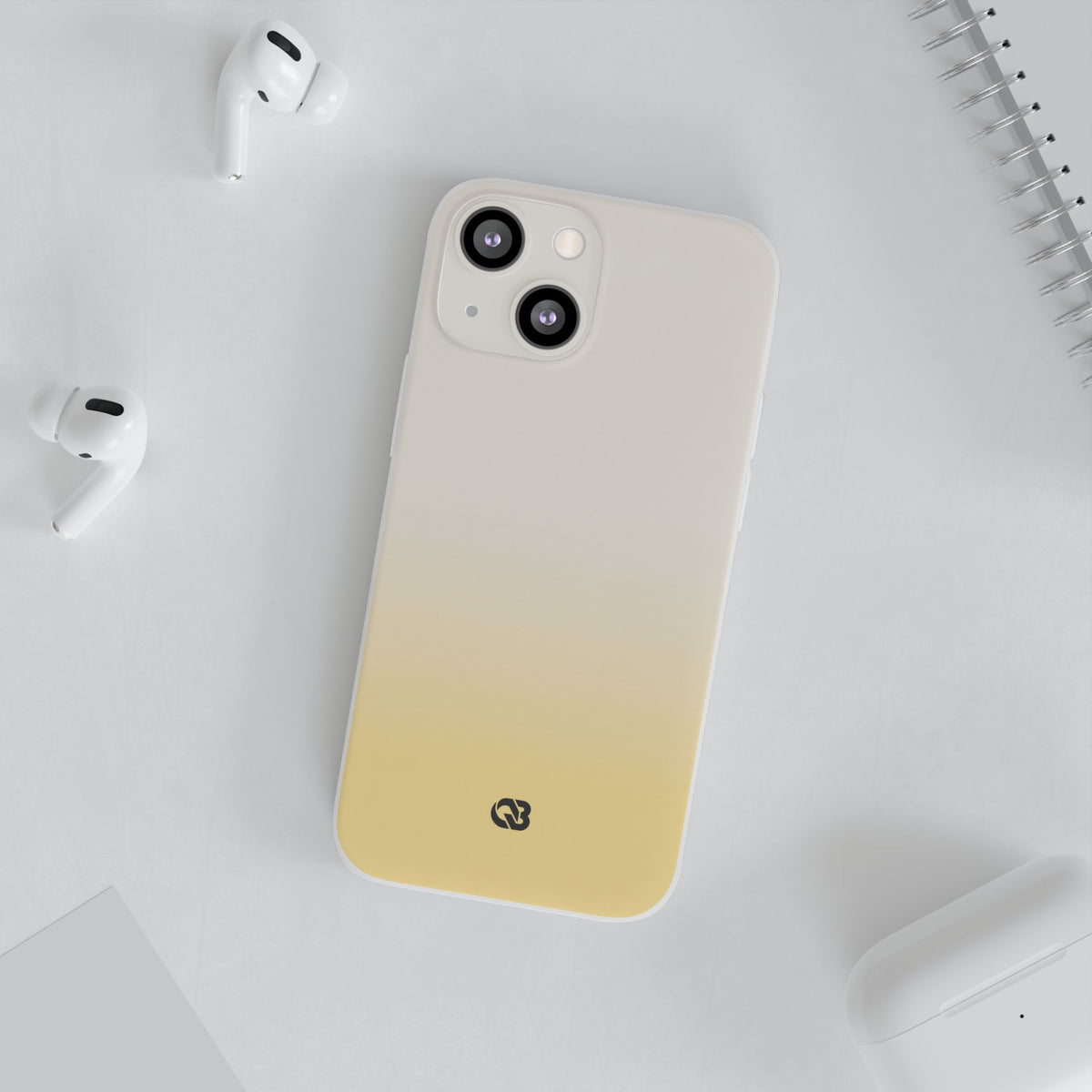 Solar Cream Ombre · Lite Phone Case for iPhone · Yellow