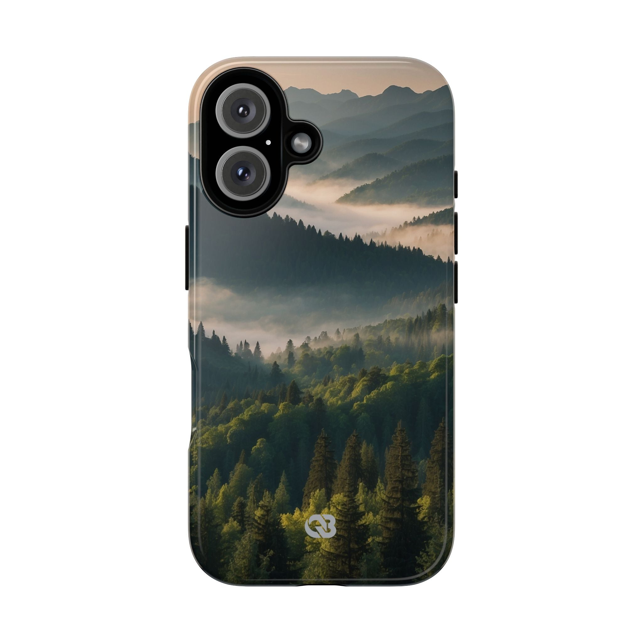 Foggy Mountain Ridge · Tough Phone Case for iPhone