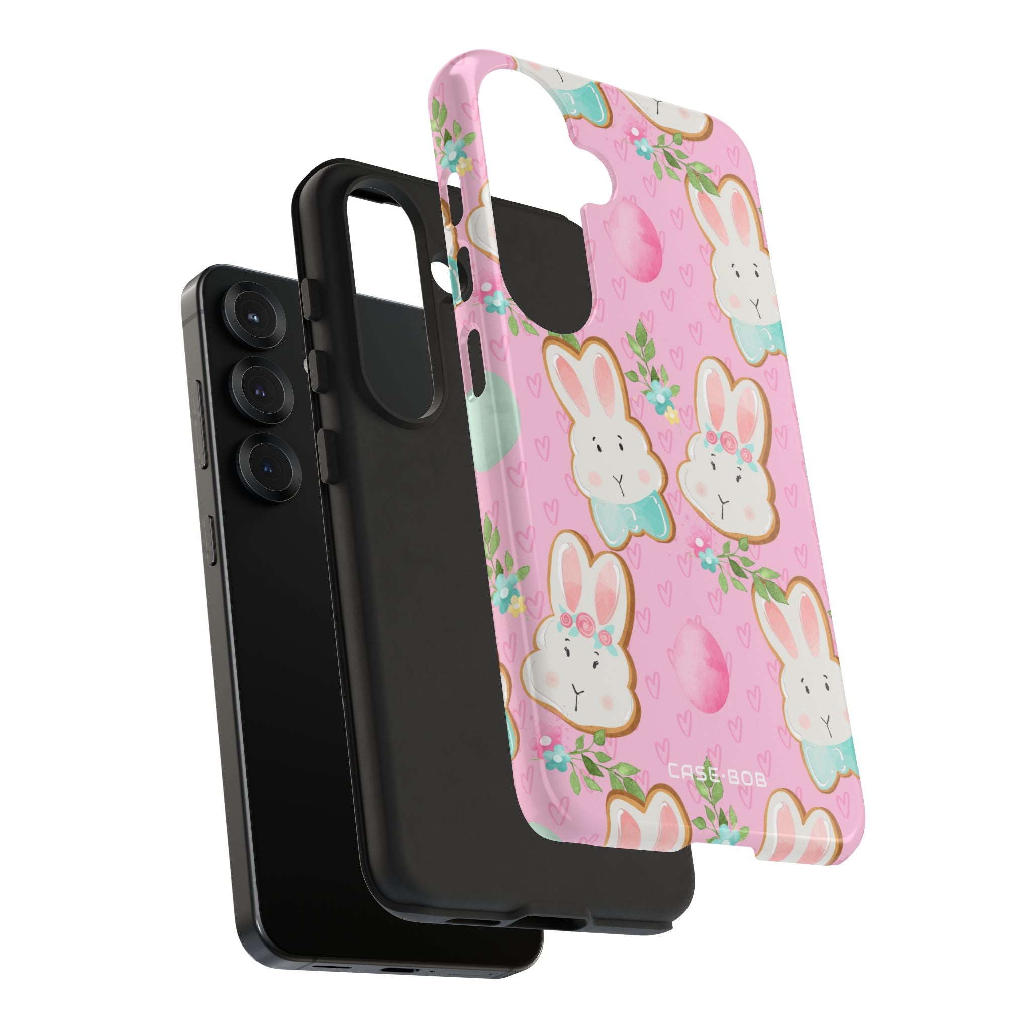 Bunny Blossom Samsung S25 Case - Tough
