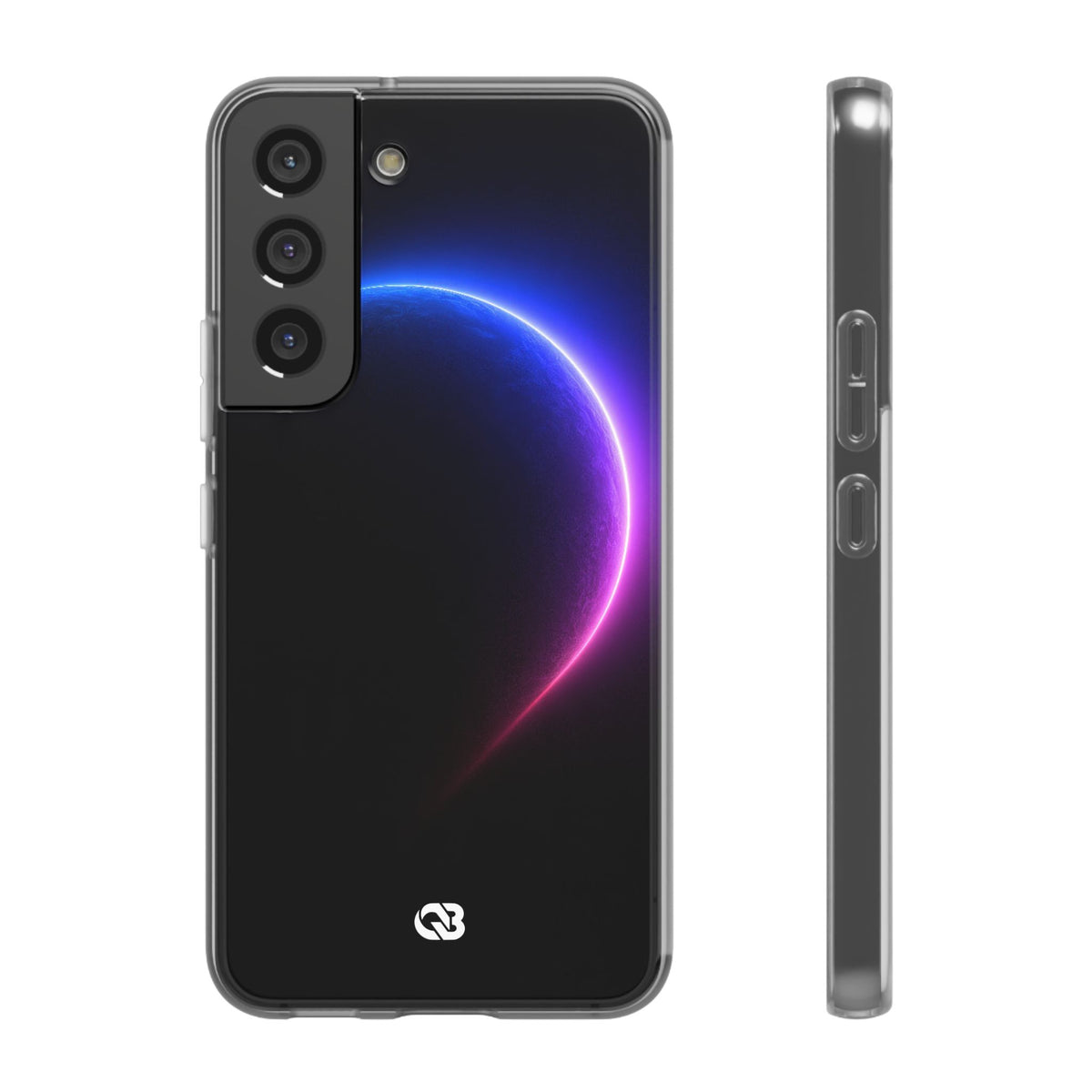 Luminous Eclipse · Lite Phone Case for Samsung · Black