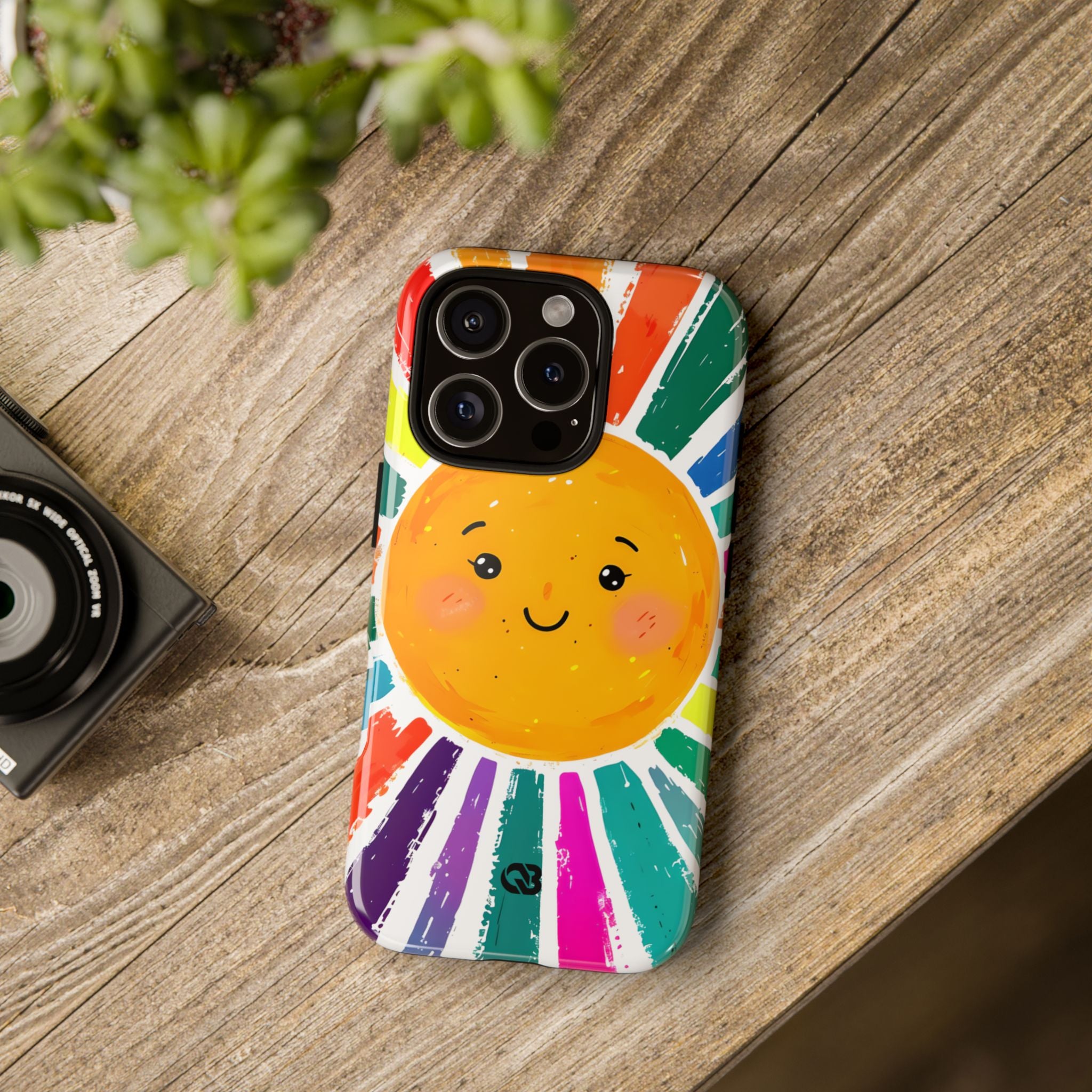 Vibrant Solar Smile · Tough Phone Case for iPhone