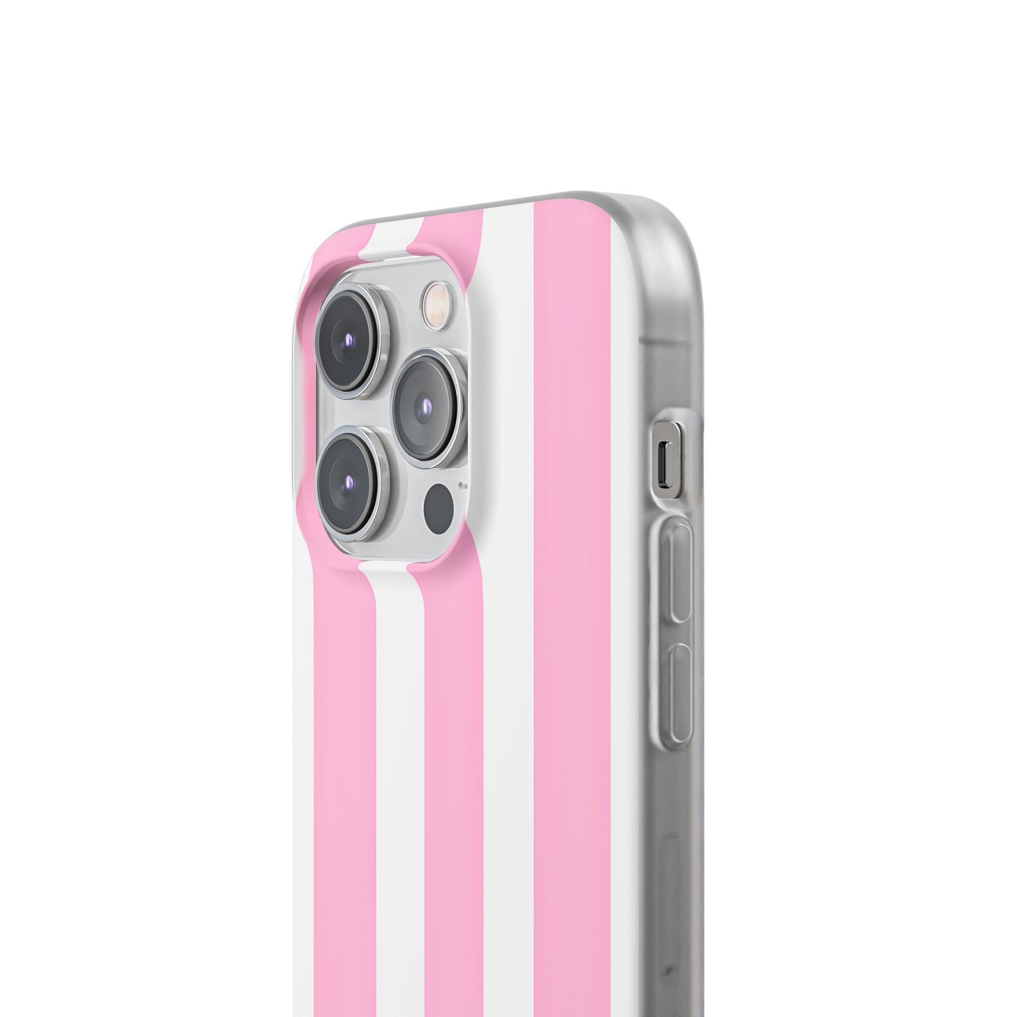 Soft Pink Stripe · Soft Phone Case for iPhone