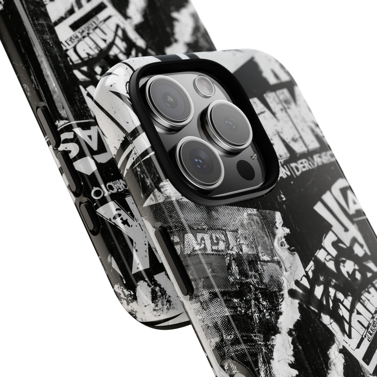 Underground Punk Collage · Tough Phone Case for iPhone · Black