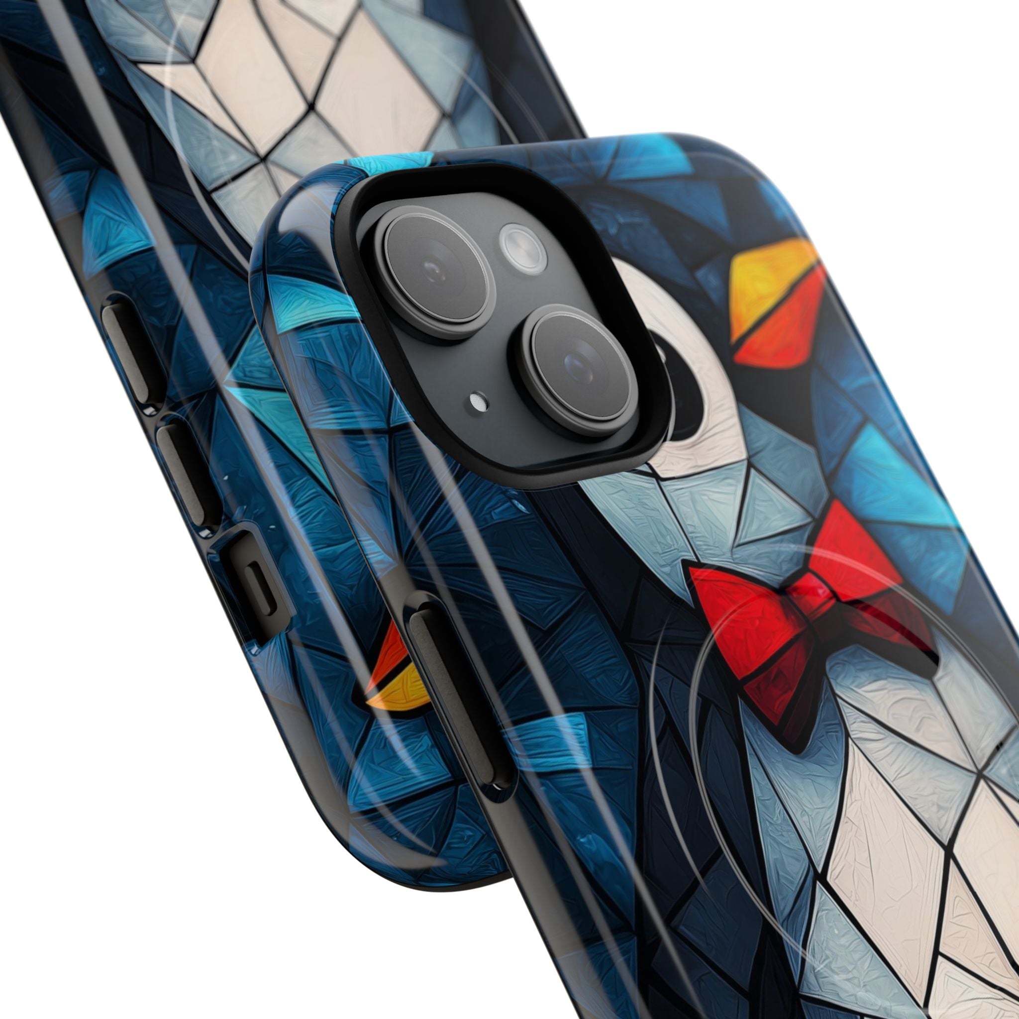 Mosaic Bowtie Penguin · Tough+ Phone Case for iPhone · Magsafe