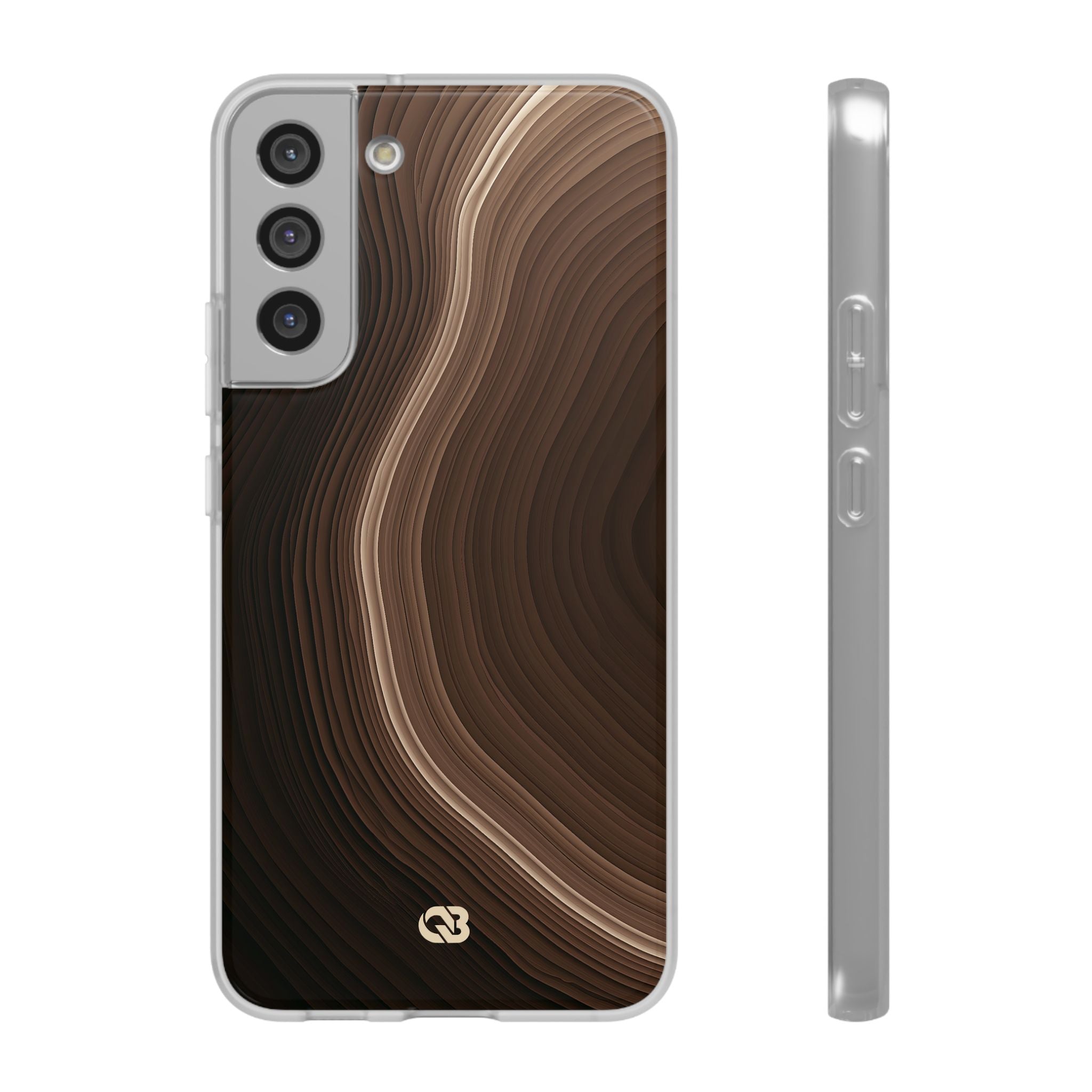 Brown Lite Phone Case for Samsung - Bronzed Canyon Relief