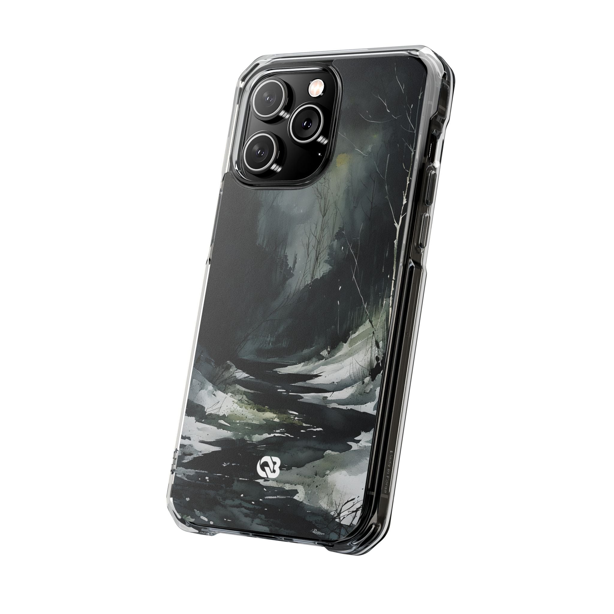 Midnight Winter Hollow · Impact Coque de téléphone pour iPhone · Magsafe