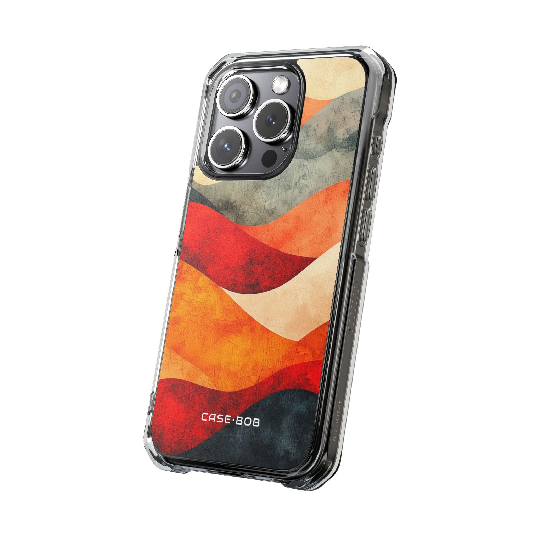 Cracked Wave Sunset iPhone 15 Pro Case - Impact
