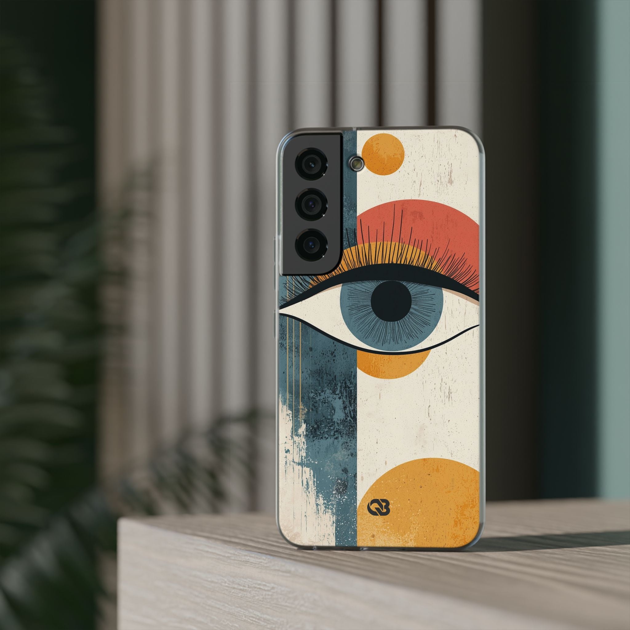 Distressed Azure Ocular · Soft Handyhülle für Samsung