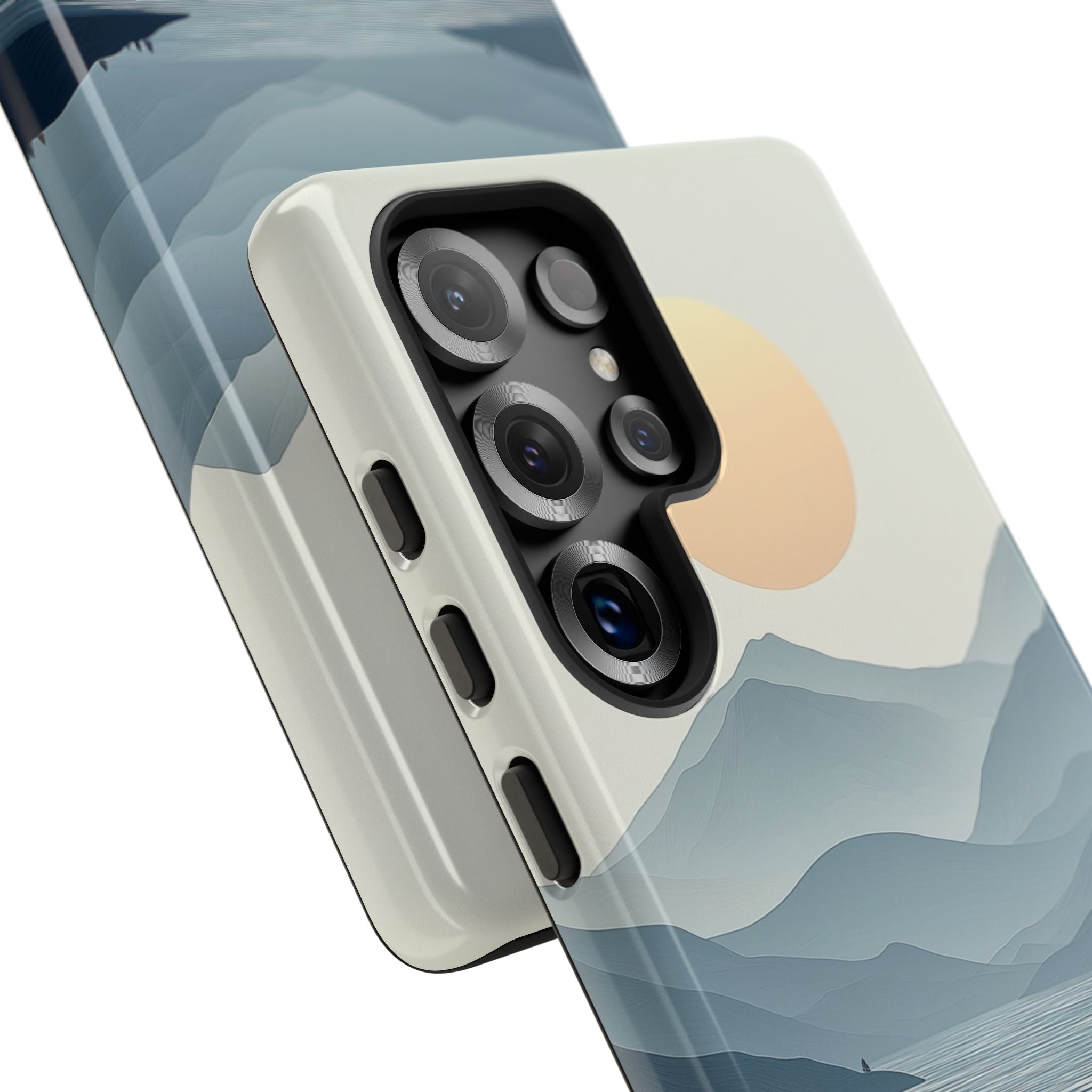 Golden Horizon Samsung S25 Ultra Skal - Tough