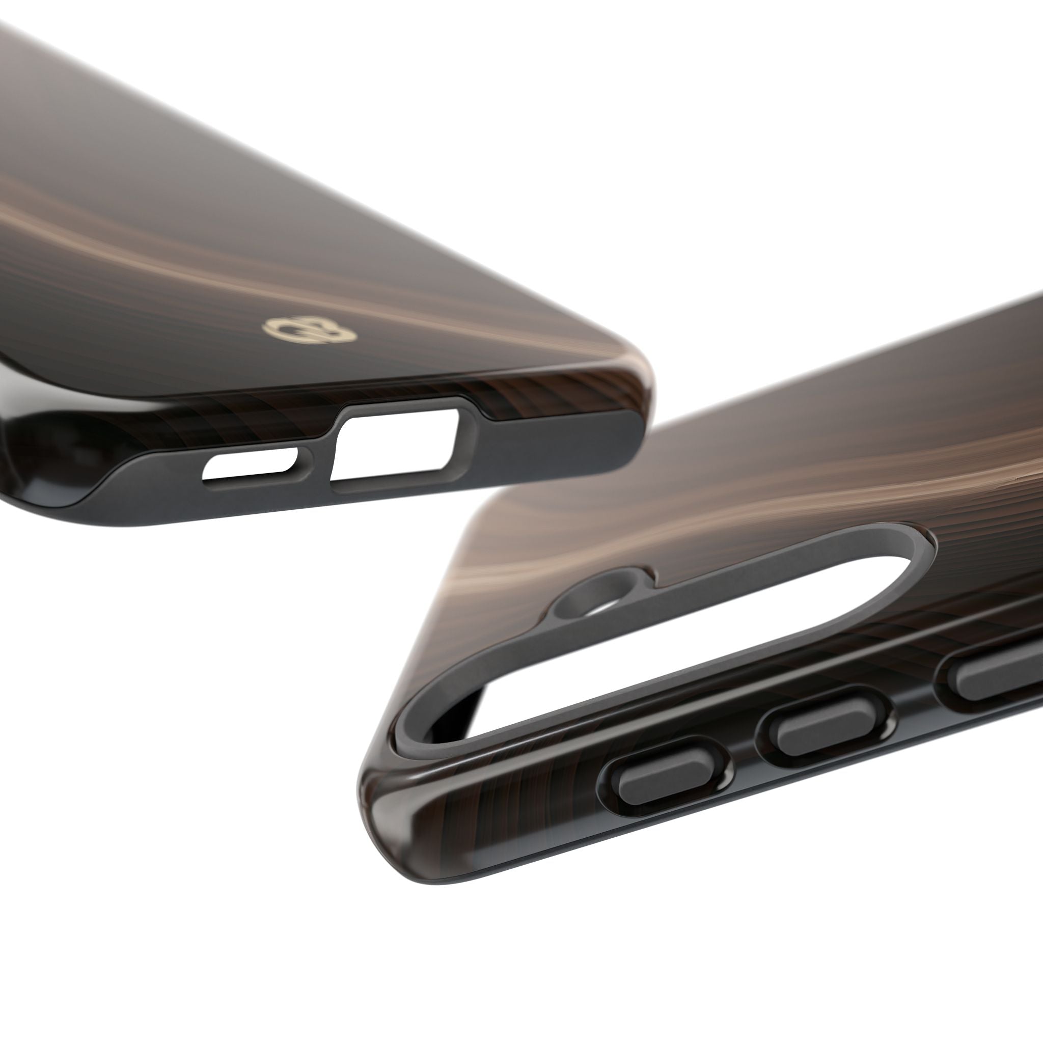 Brown Tough Phone Case for Samsung - Bronzed Canyon Relief