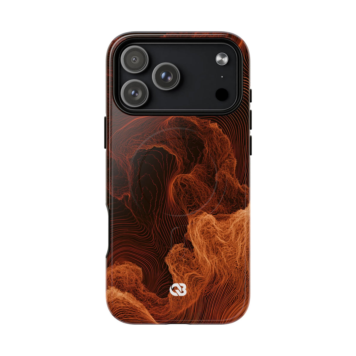 Amber Filament · Tough 2.0 Magnetic Phone Case for iPhone · Orange