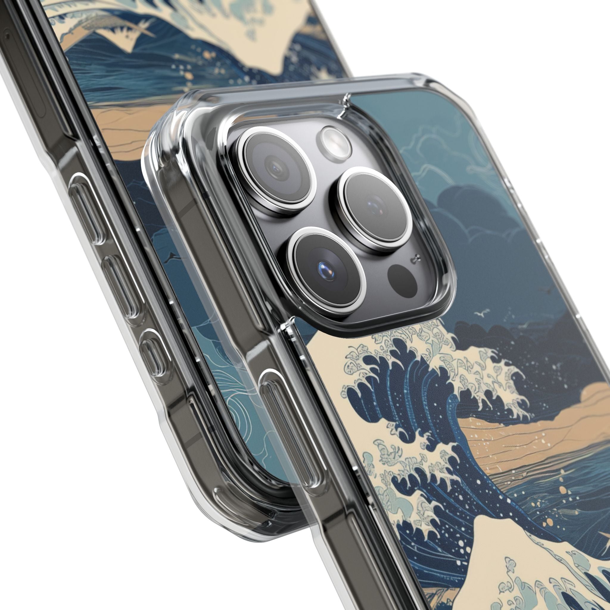 Cresting Blue Wave iPhone 15 Pro Case - Impact